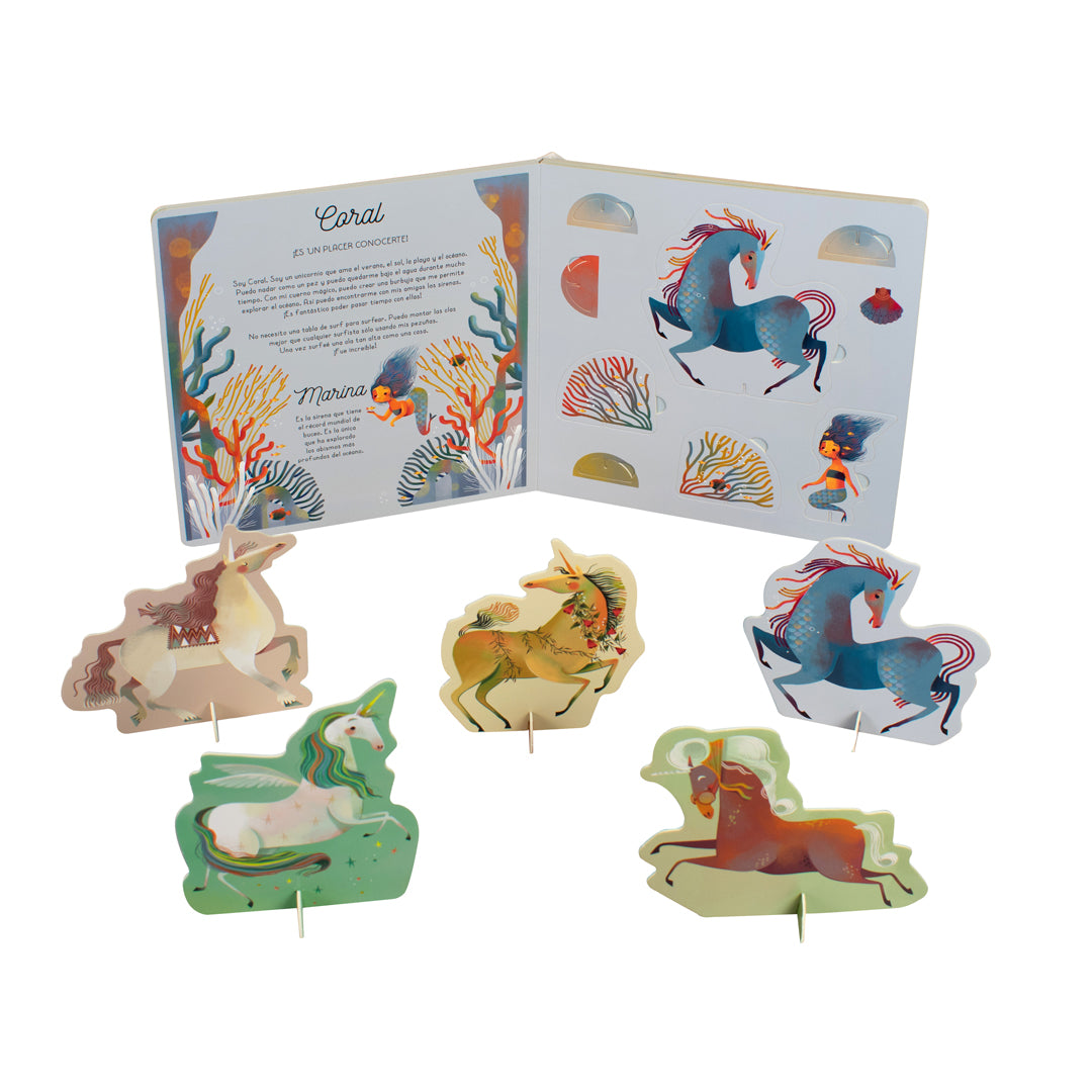 Mi libro para construir - Unicornios