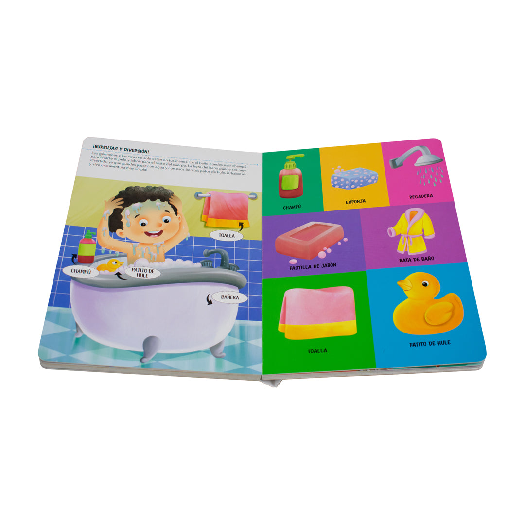 Libro - Mantente limpio y saludable