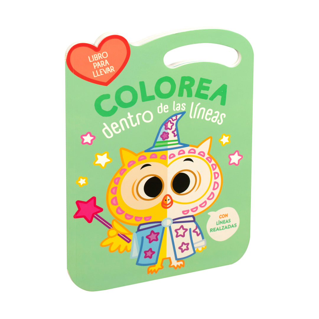 Libro colorea dentro de las líneas