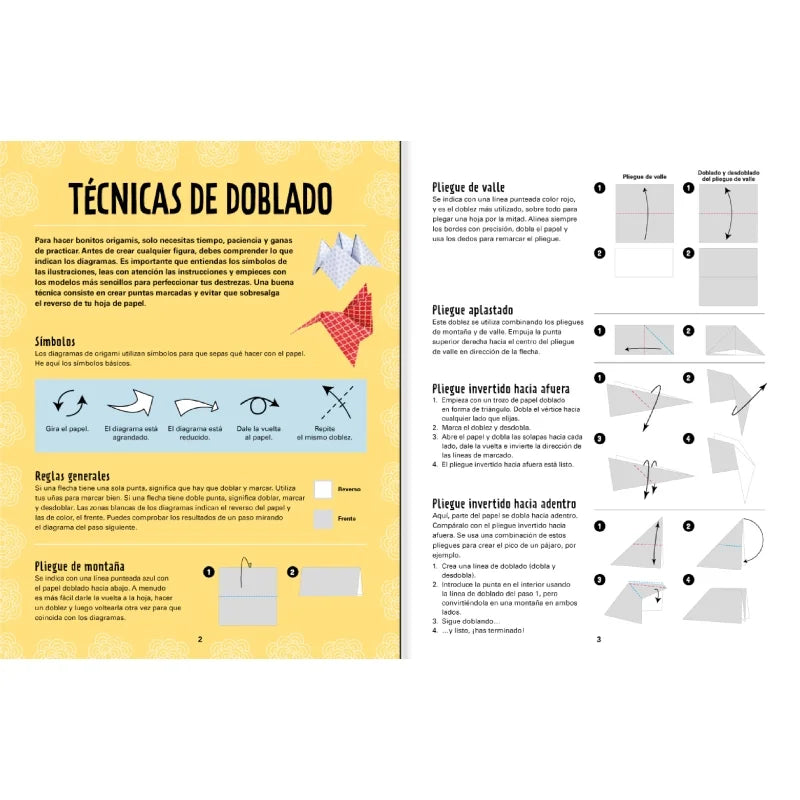 Libro de Origami tradicional
