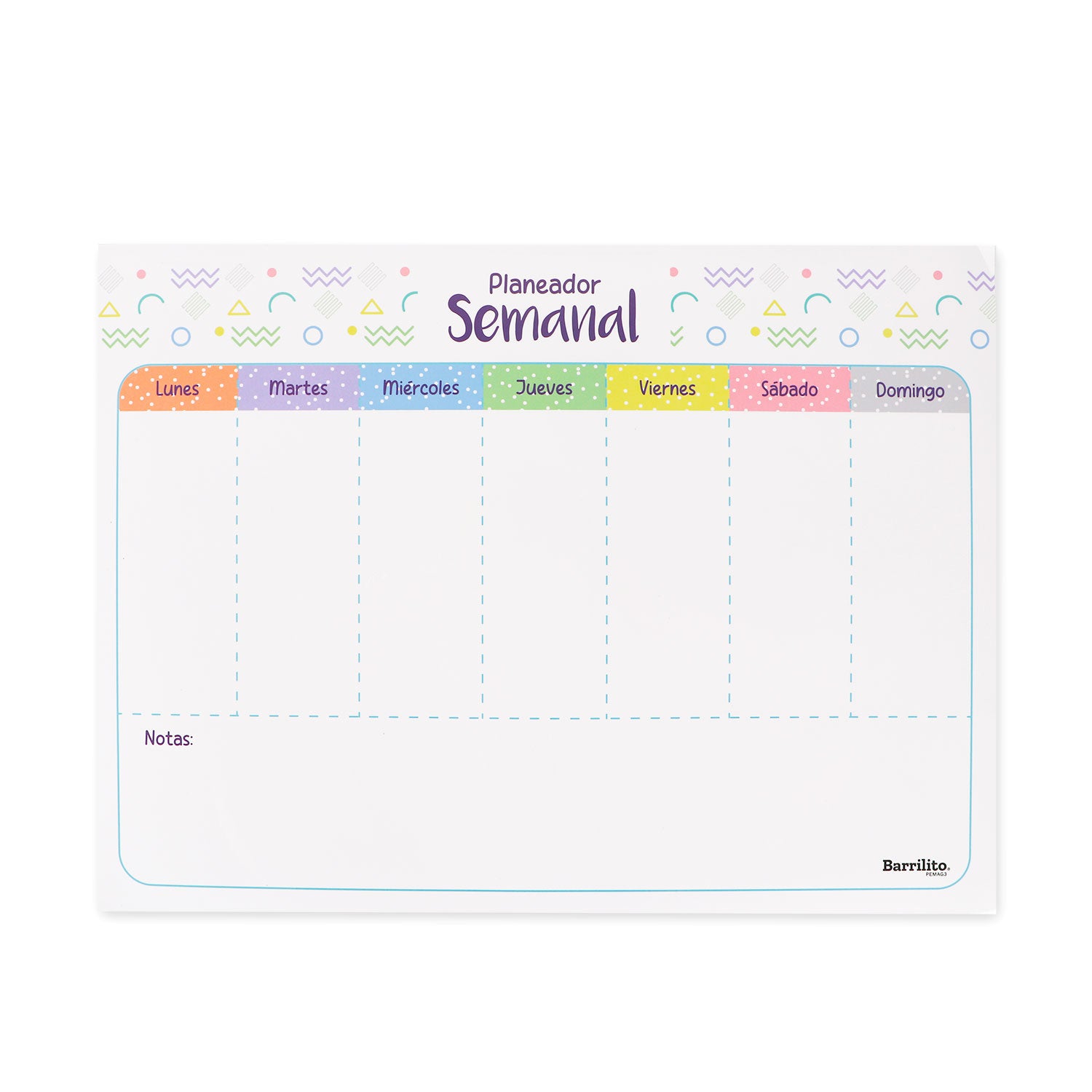 Pizarrones escolares magnéticos, 30x40cm, set de 3 pz