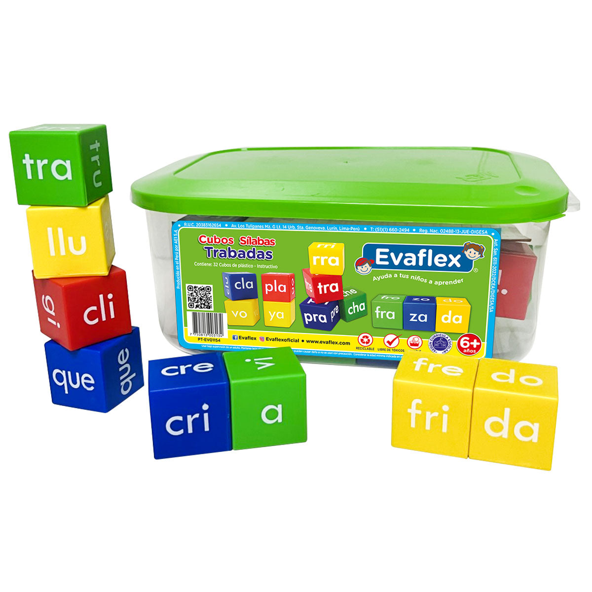 Caja de silabas trabadas