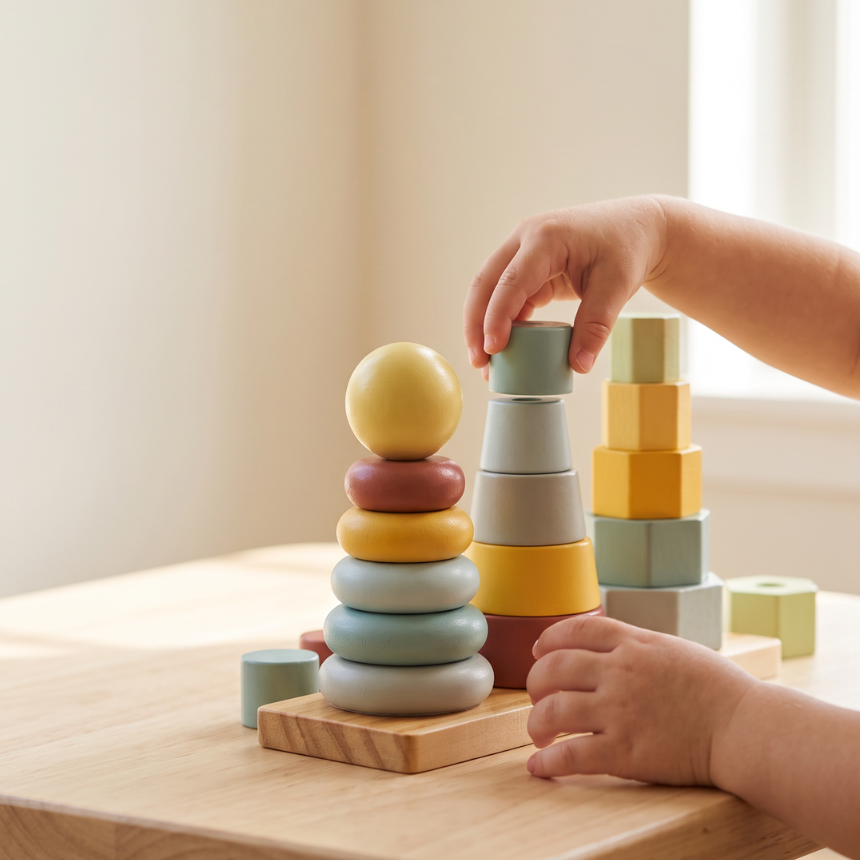 APILADORA GEOMÉTRICA - SHAPE TOWER TOOKY TOY