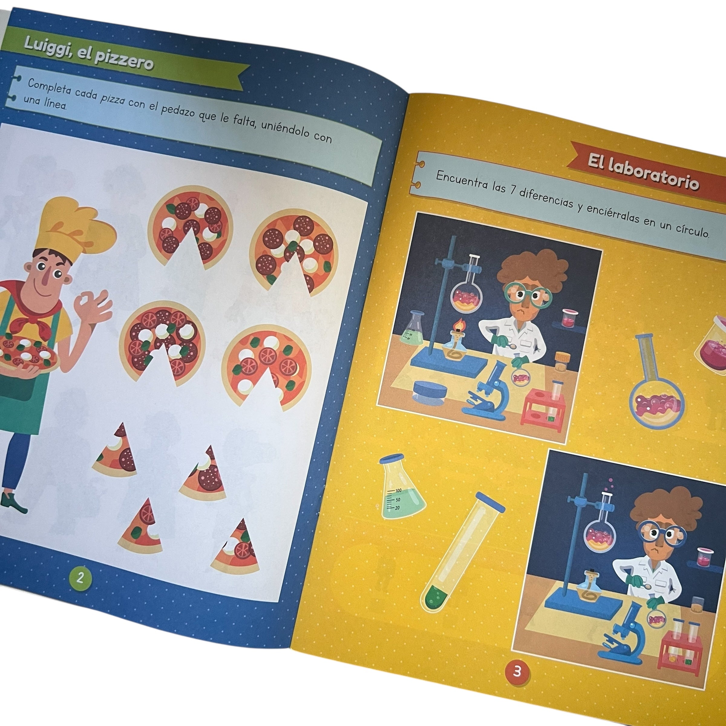 Libro de actividades - Superdesafios con stickers