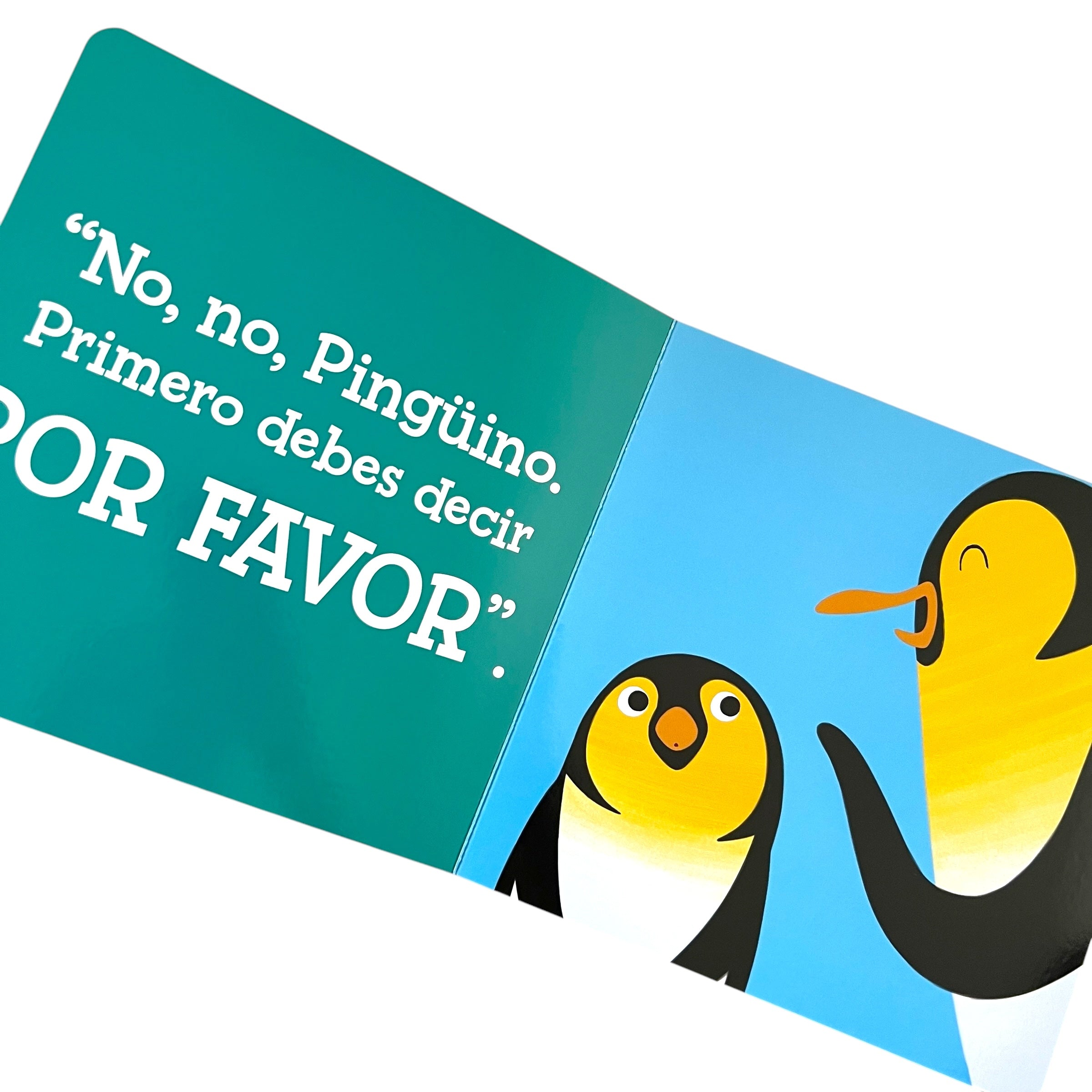 Pingüino dice POR FAVOR