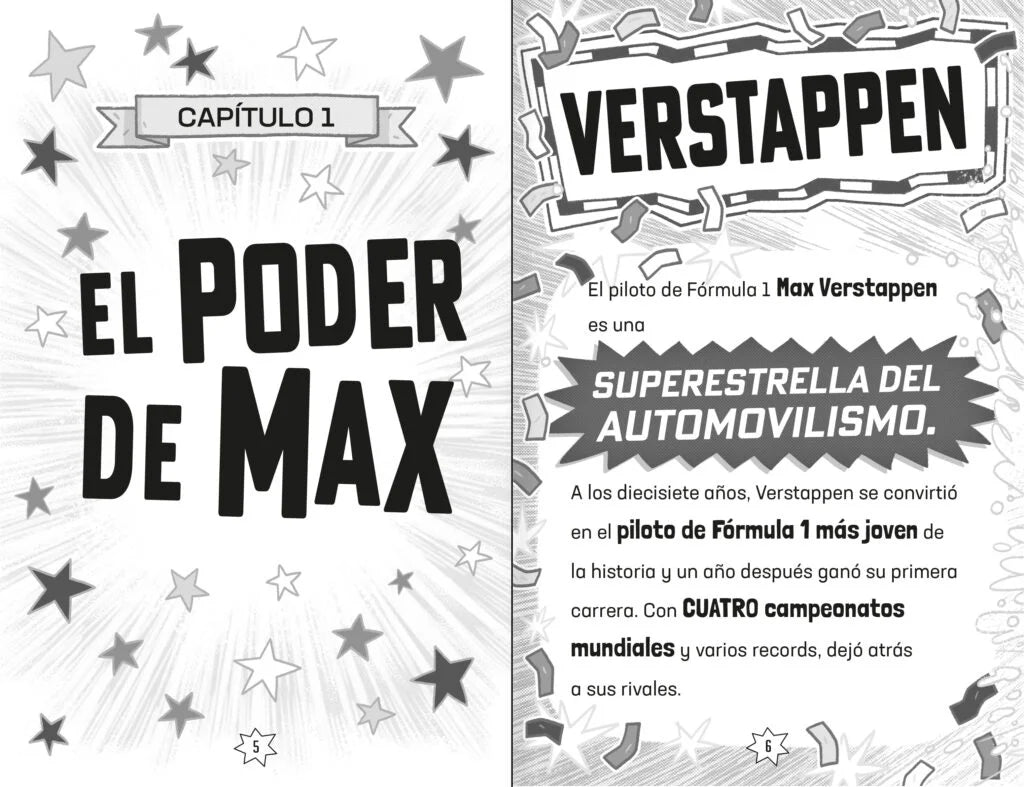 Superestrellas del deporte - Max Verstappen