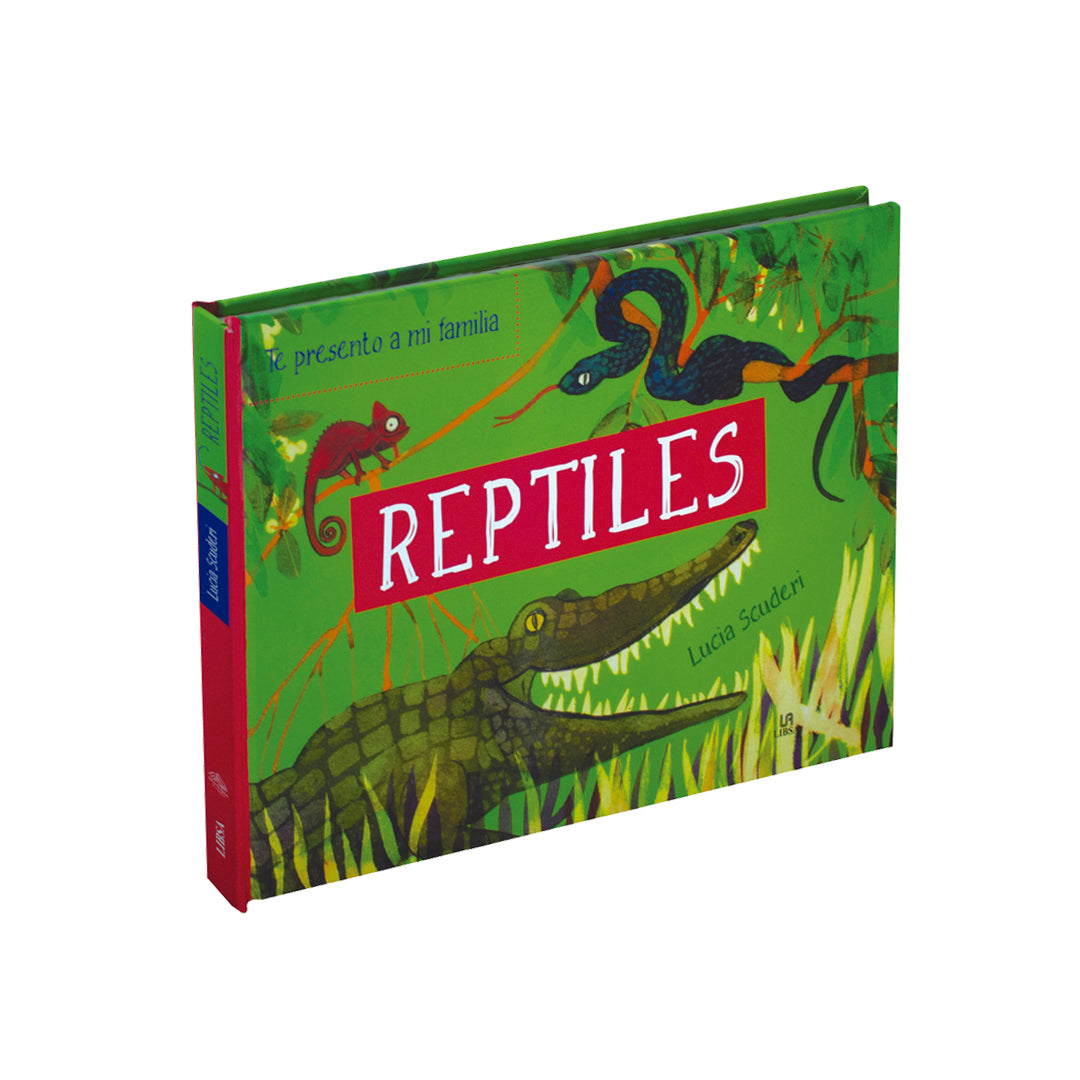 Libro - Te presento a mi familia : REPTILES