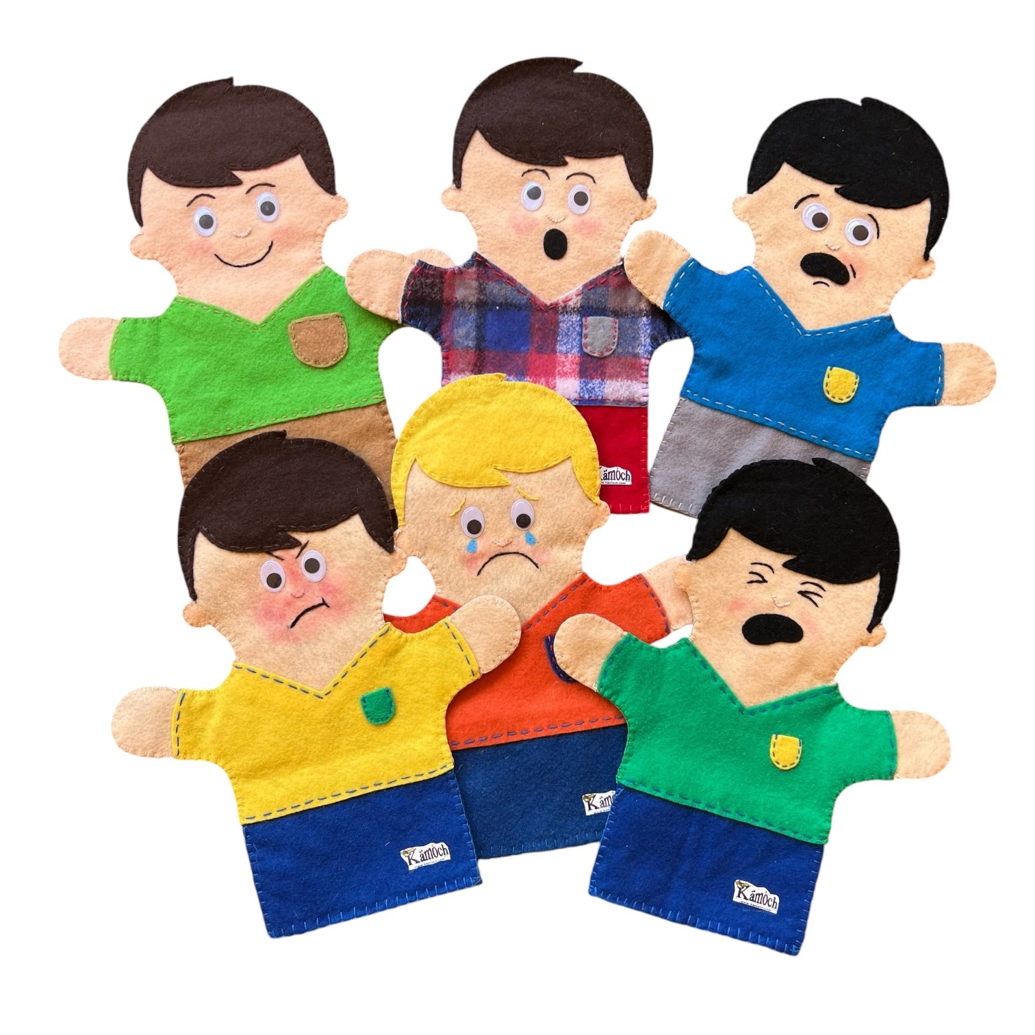 Juego de títeres de emociones