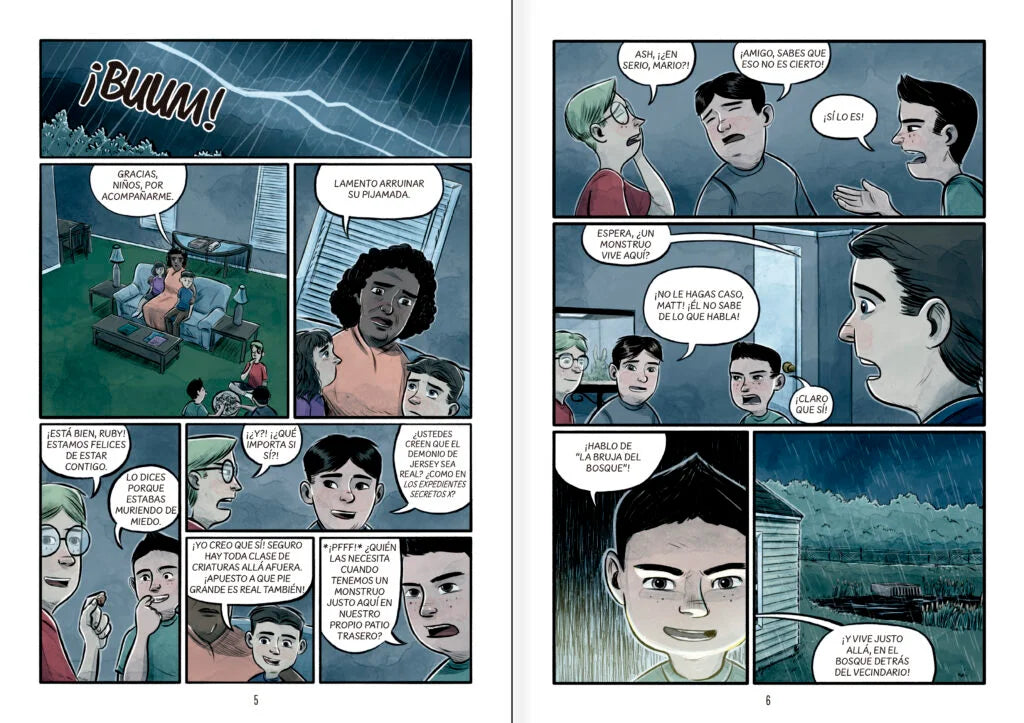 Una pijamada de terror