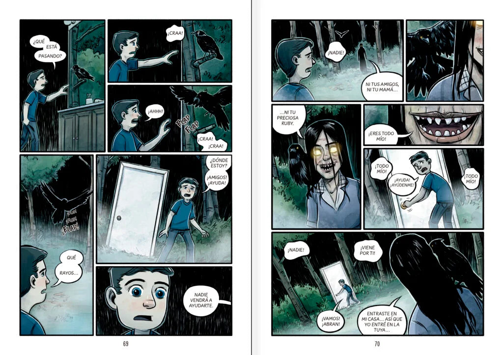 Una pijamada de terror