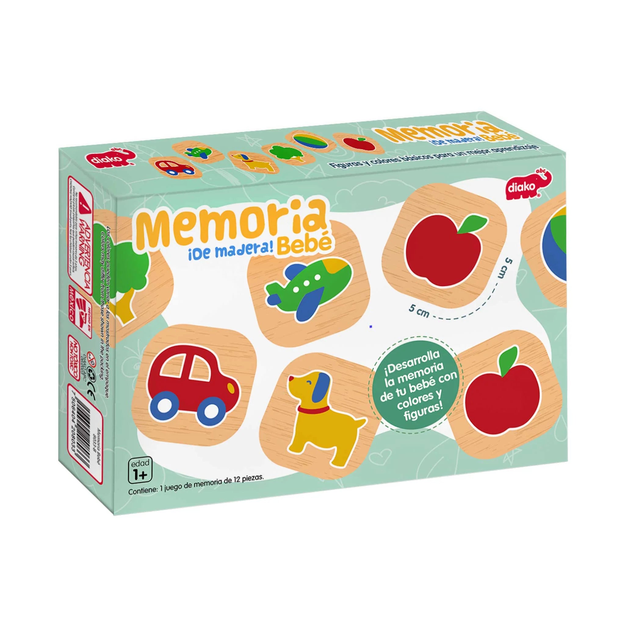 Memoria de madera bebé