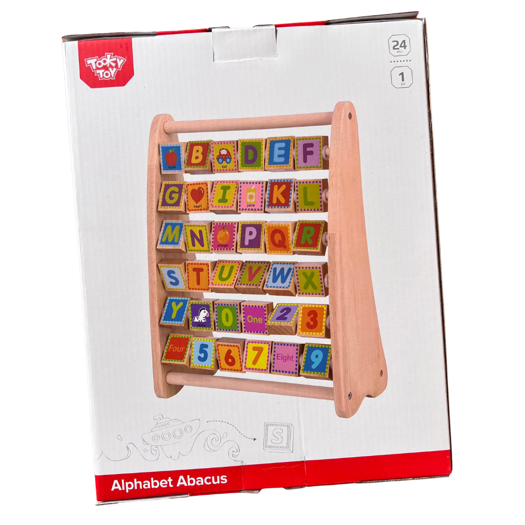 Abaco de Letras ABC - Alphabet Abacus Tooky Toy