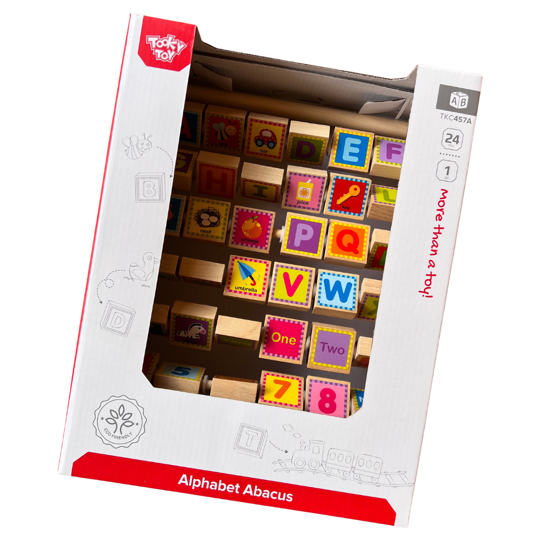 Abaco de Letras ABC - Alphabet Abacus Tooky Toy