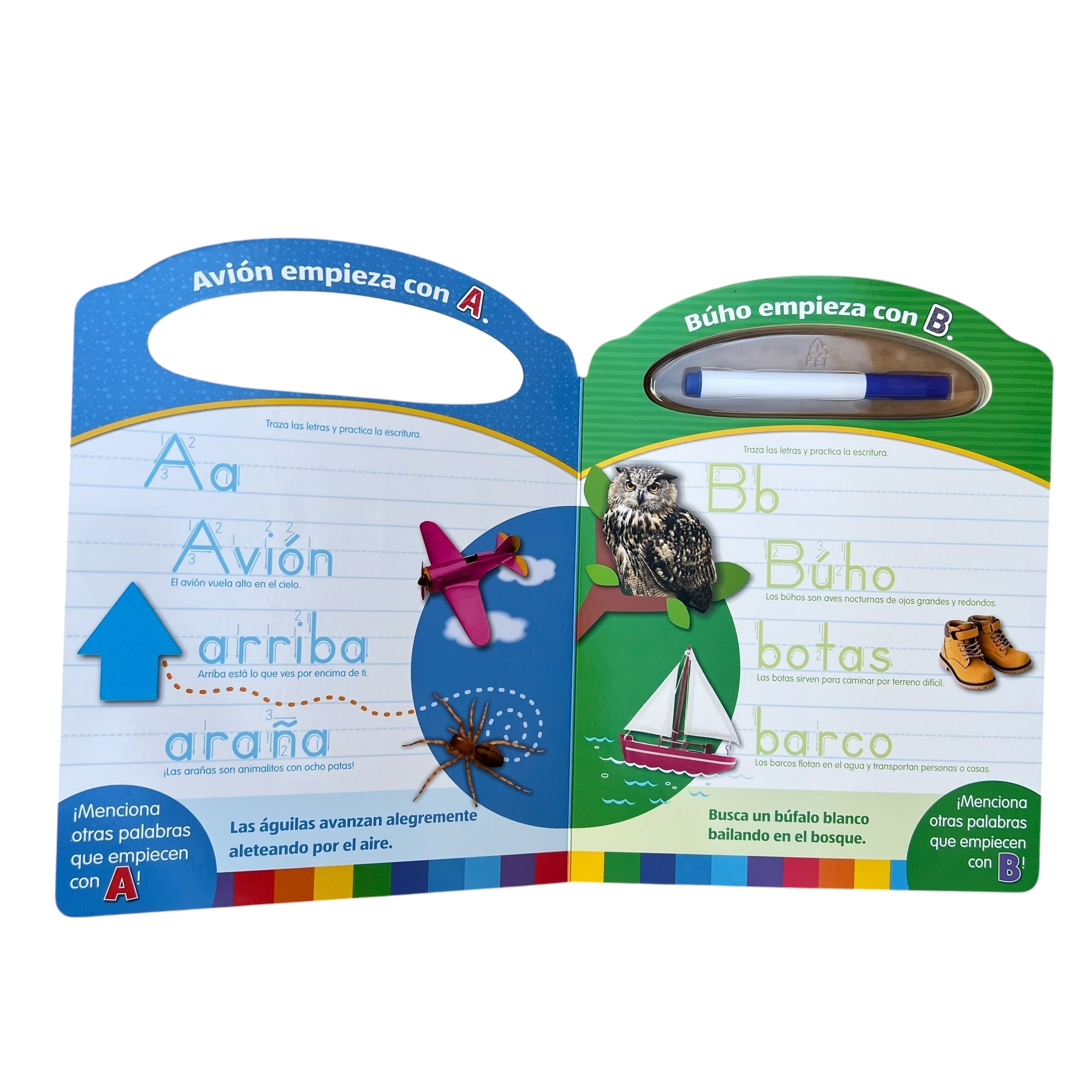 ESCRIBE Y BORRA, BUSCA Y ENCUENTRA ABC