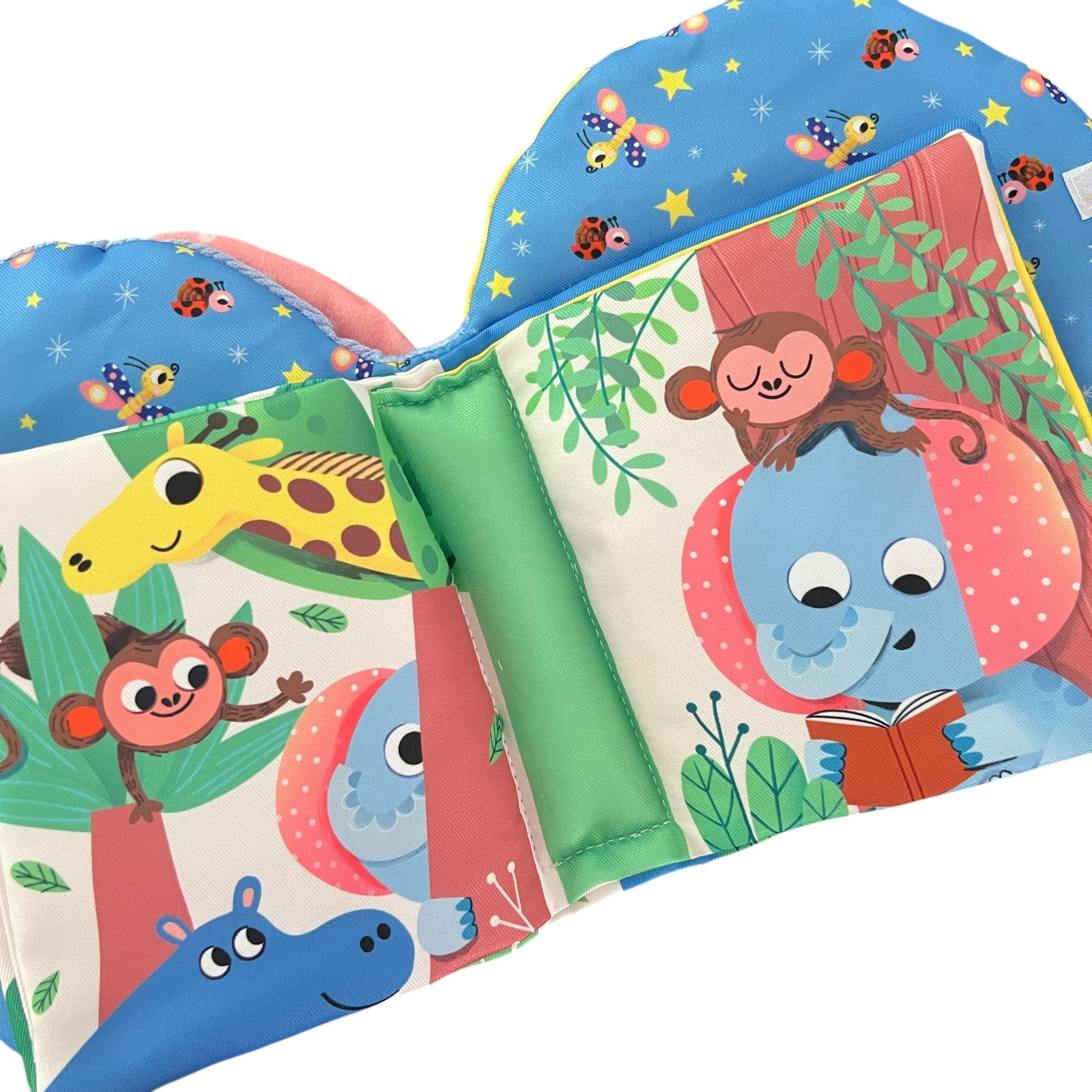 Elefante - Amiguito Suavecito Libro de Tela