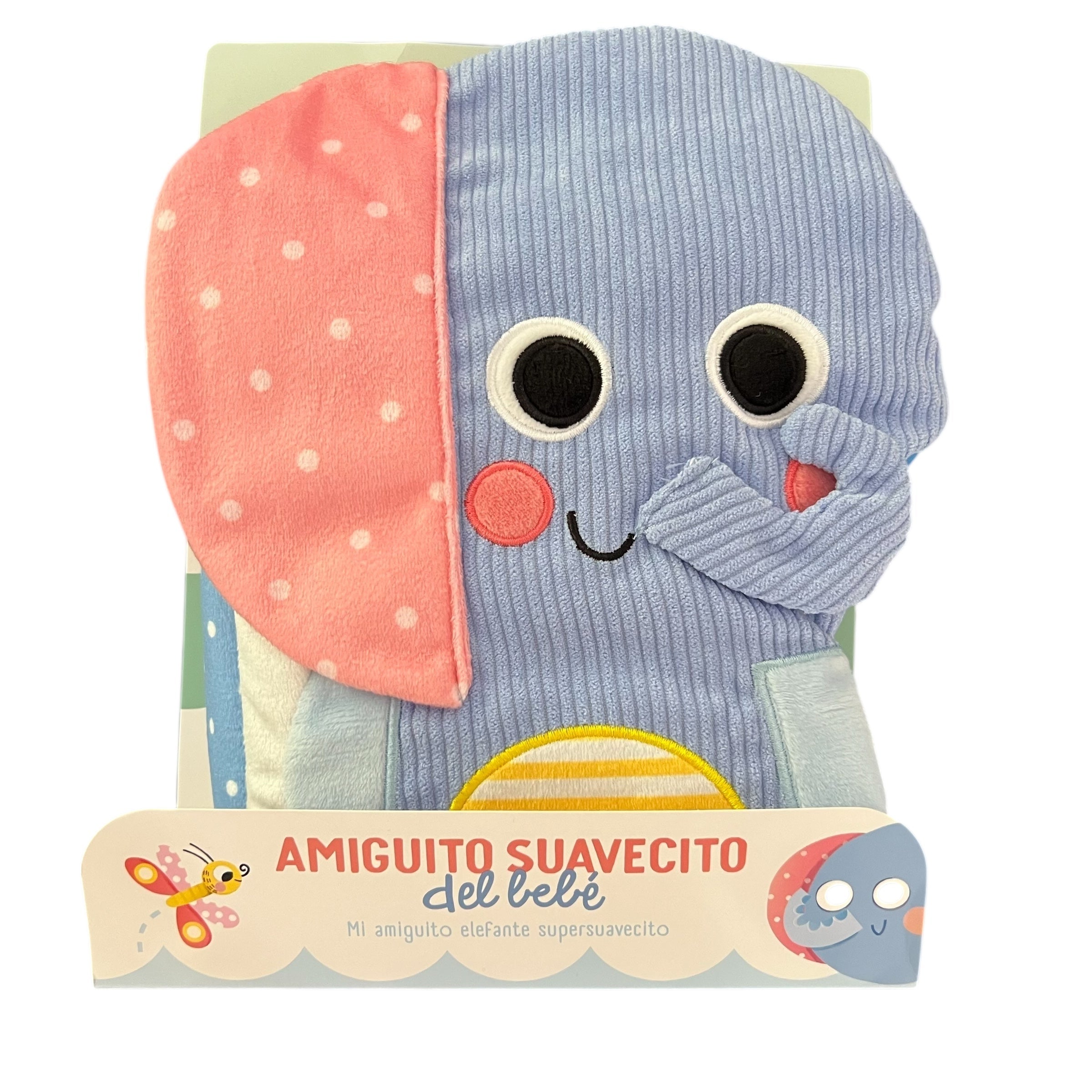 Elefante - Amiguito Suavecito Libro de Tela