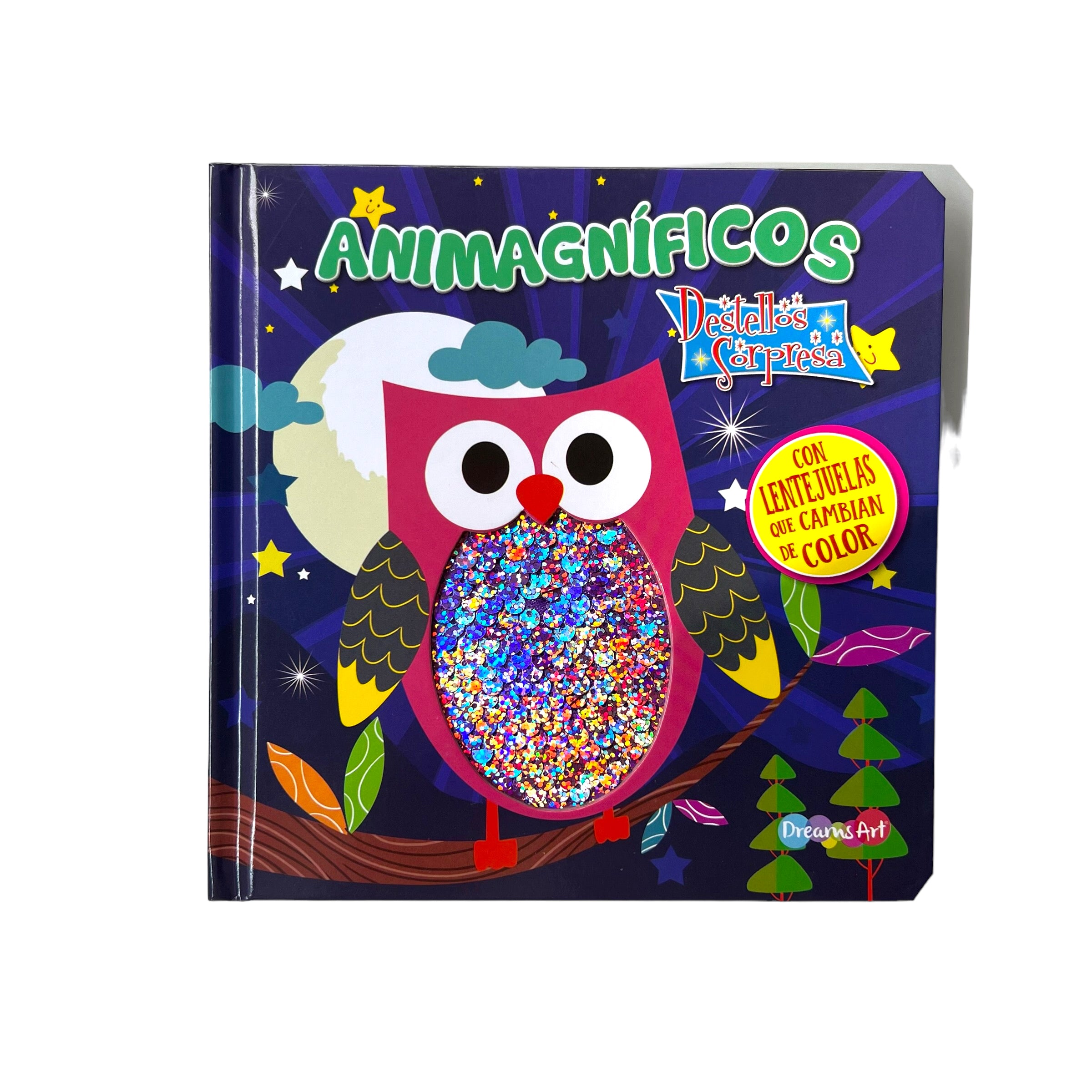 Destellos Sorpresas - Libros de Texturas con Lentejuelas