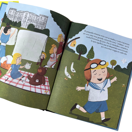 Cuento Antoine de Saint Exupery - Little people Big dreams