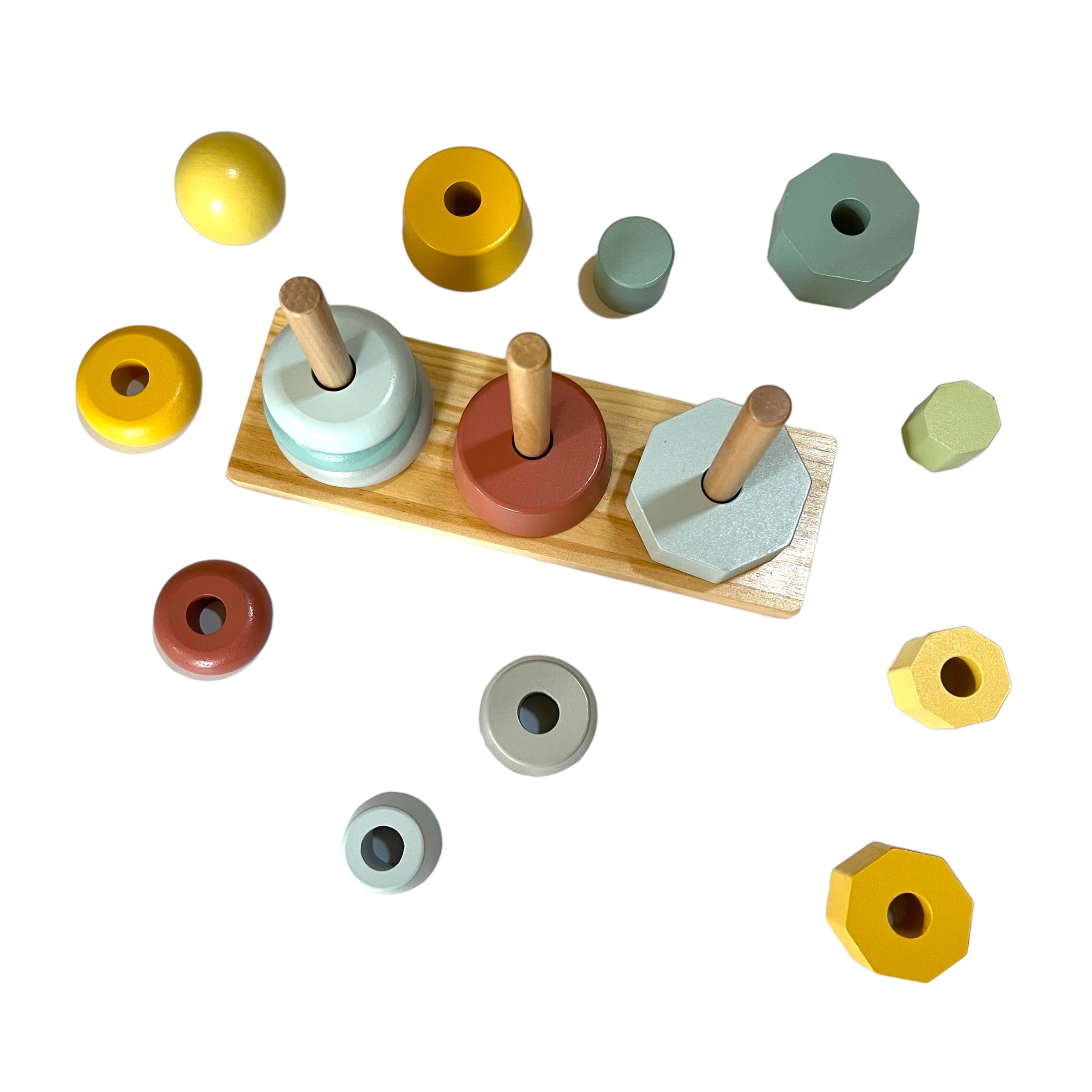 APILADORA GEOMÉTRICA - SHAPE TOWER TOOKY TOY