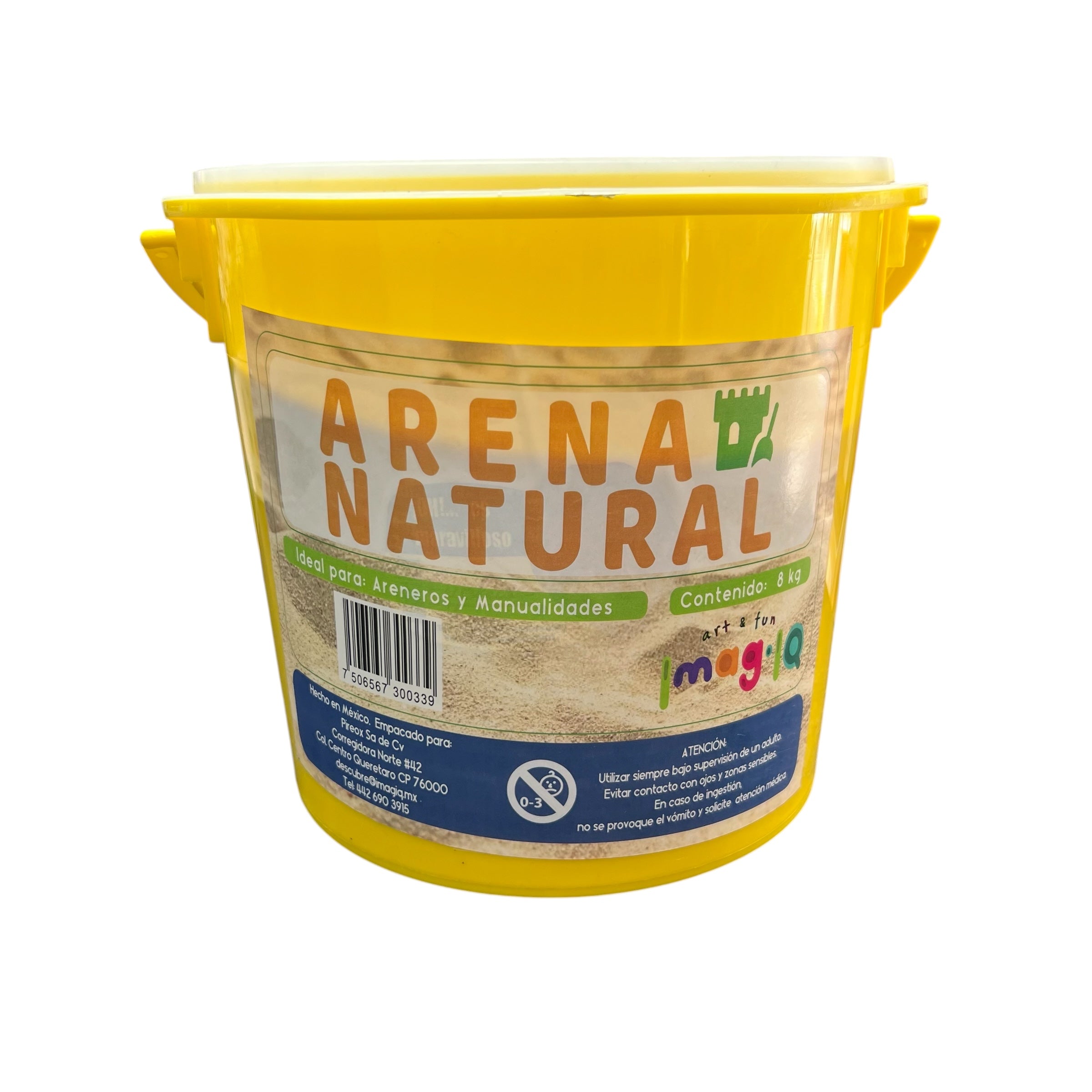 Arena Silica Cubeta 8 kg