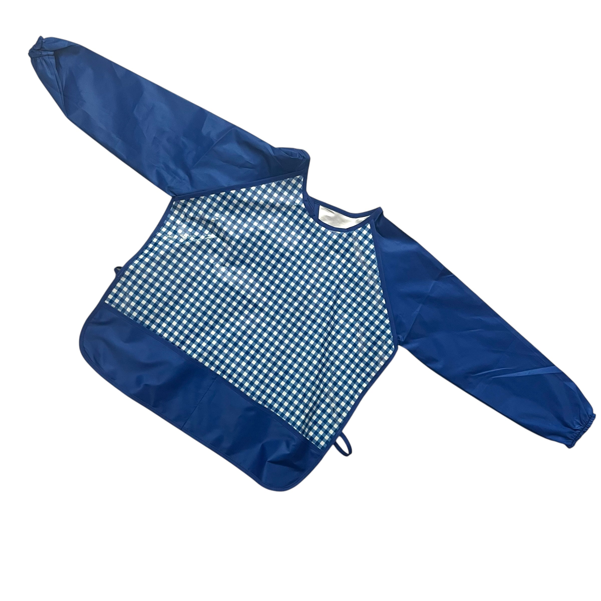 Bata plastificada manga larga