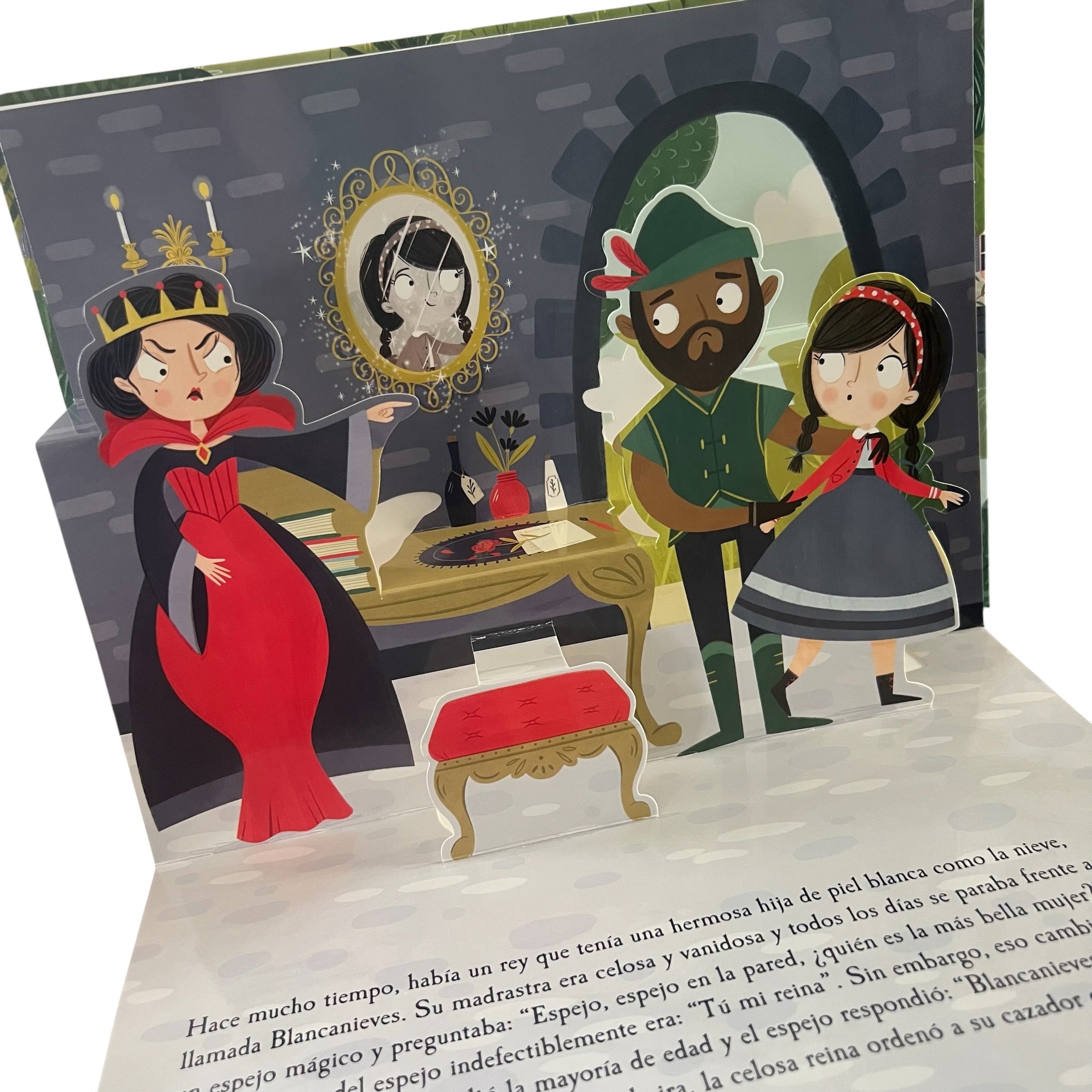 Libro pop up Blanca nieves y los 7 enanos