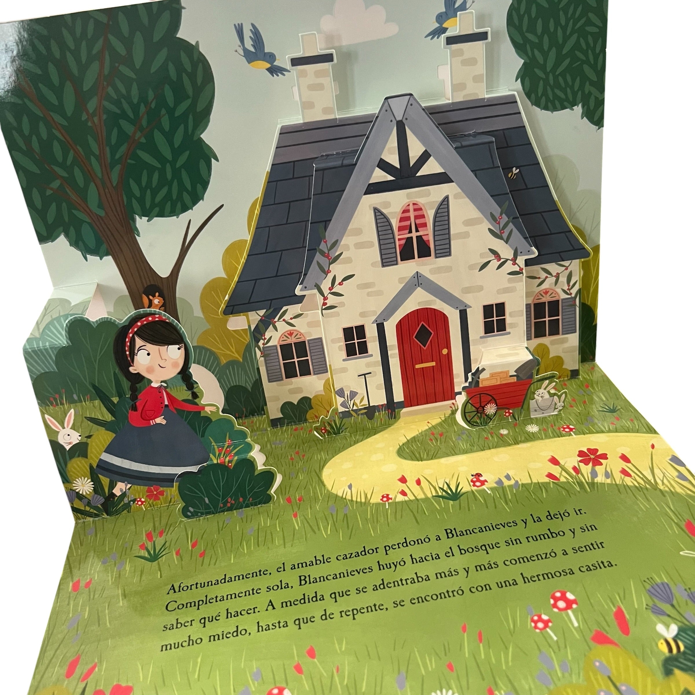 Libro pop up Blanca nieves y los 7 enanos