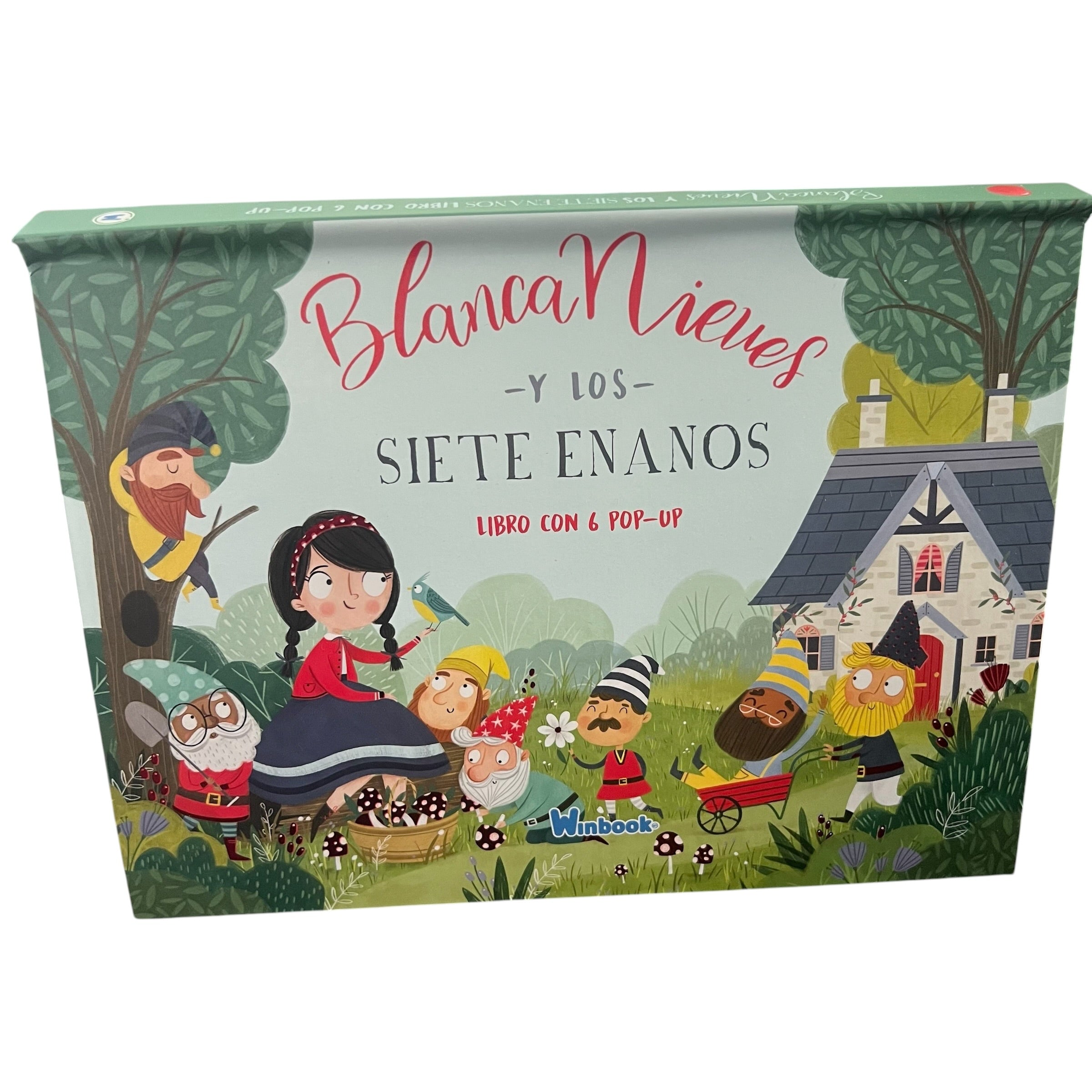 Libro pop up Blanca nieves y los 7 enanos