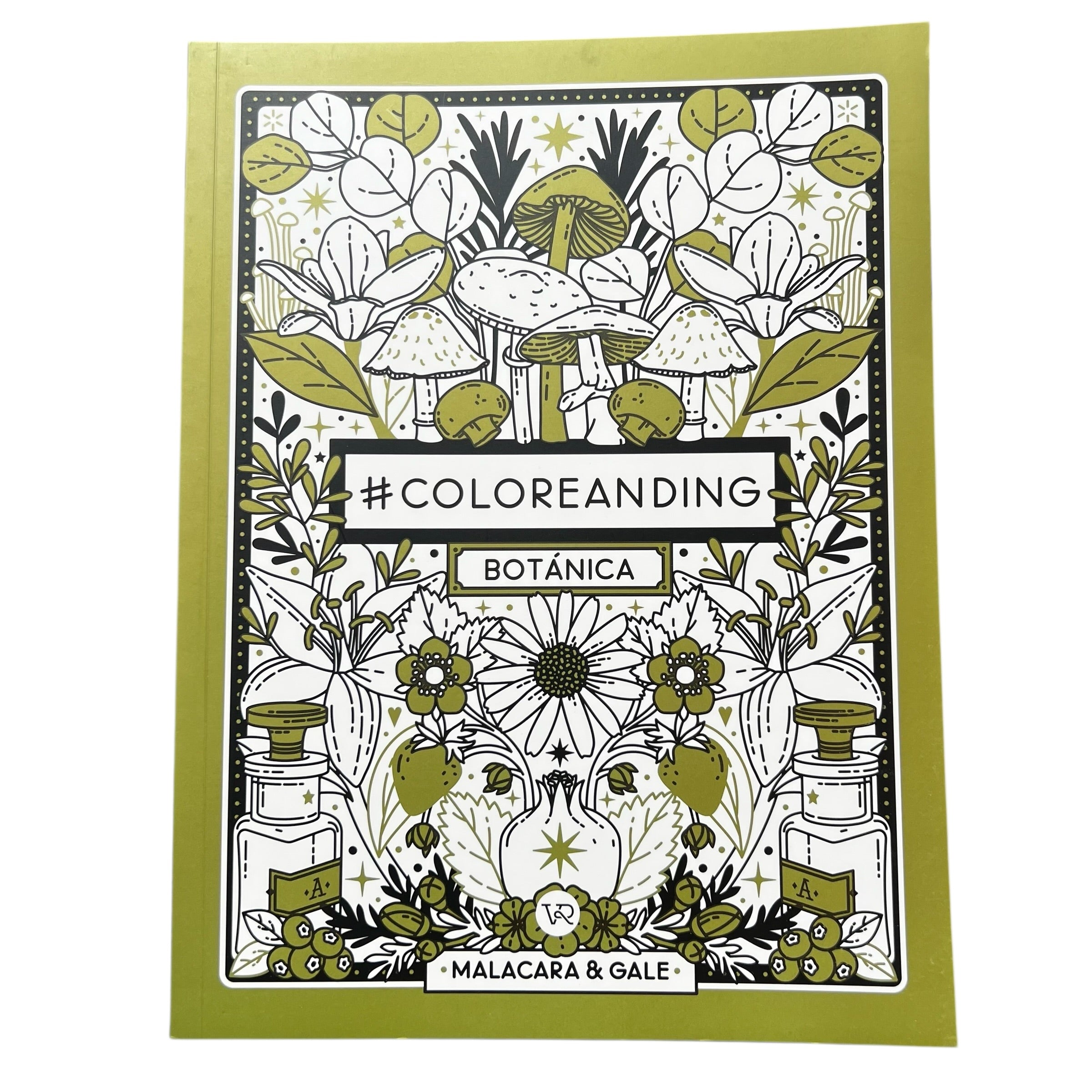Libro para colorear - #Coloreanding Botanica