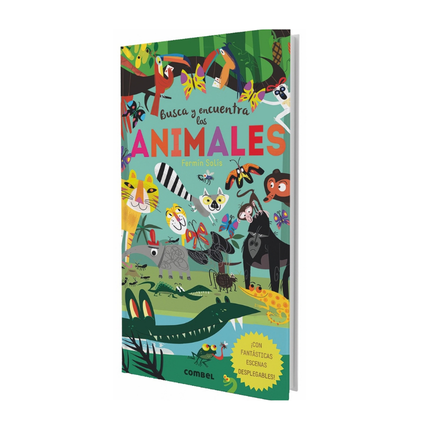 Busca y Encuentra Los Animales Escenas Desplegables