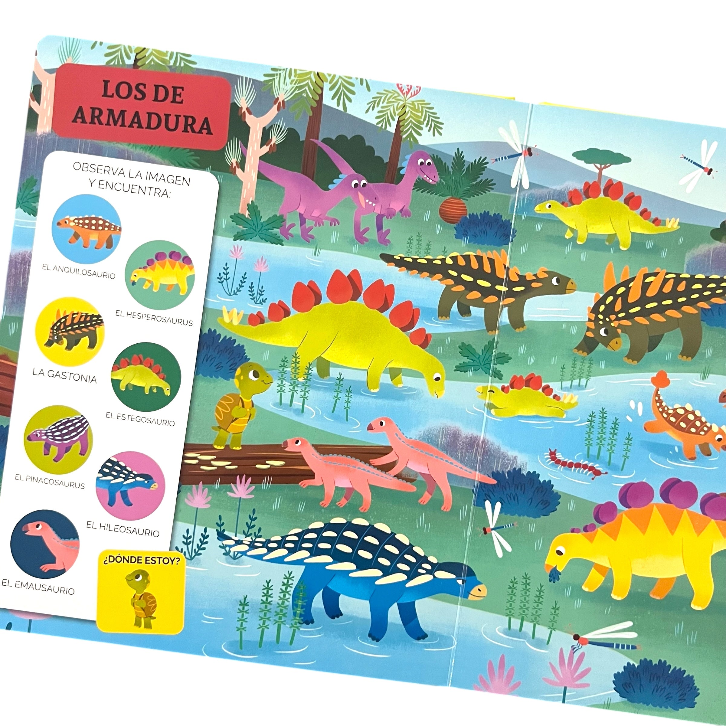 Busca y encuentra - Los Dinosaurios