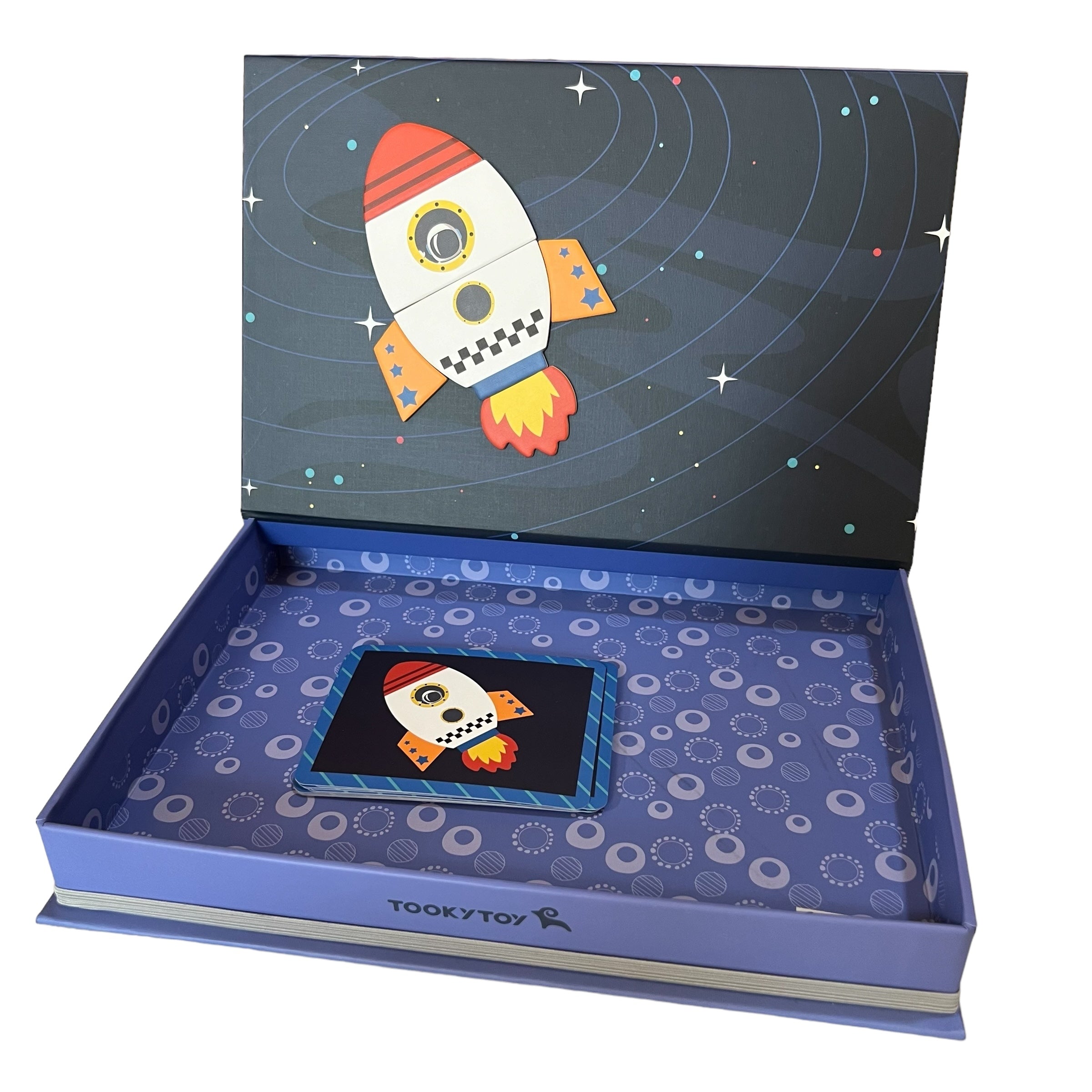 CAJA DE AVENTURA ESPACIAL MAGNÉTICO - MAGNETIC BOX SPACE - TOOKY TOY
