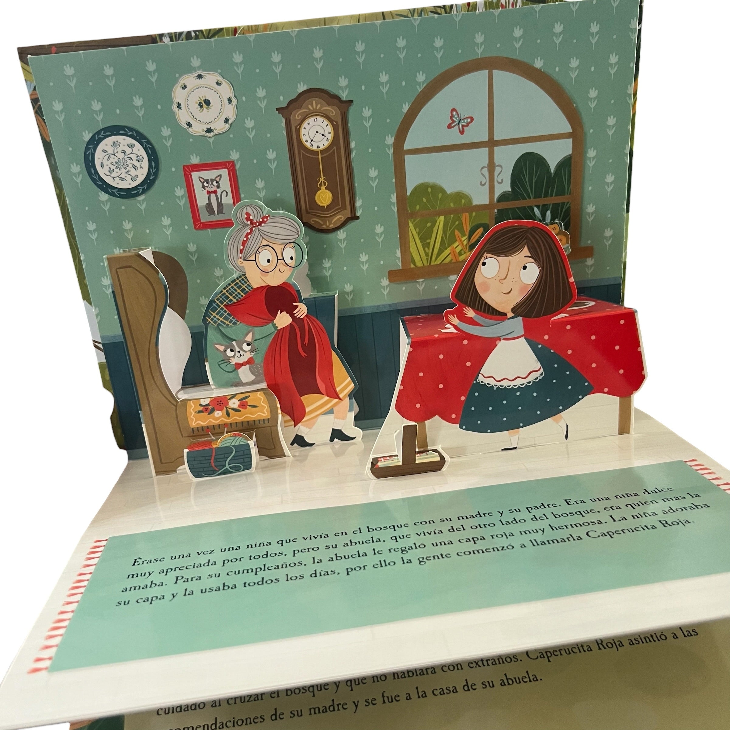 Libro pop up Caperucita roja
