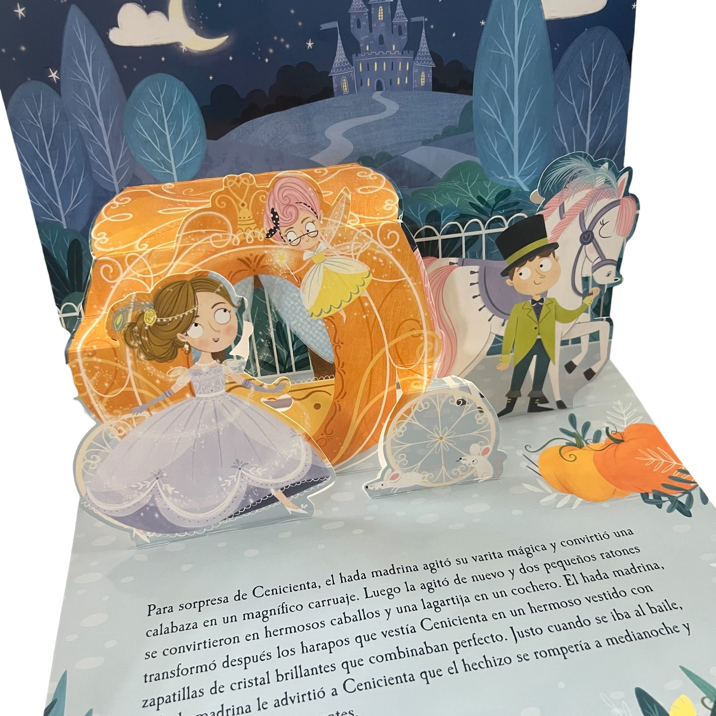Libro pop up La Cenicienta
