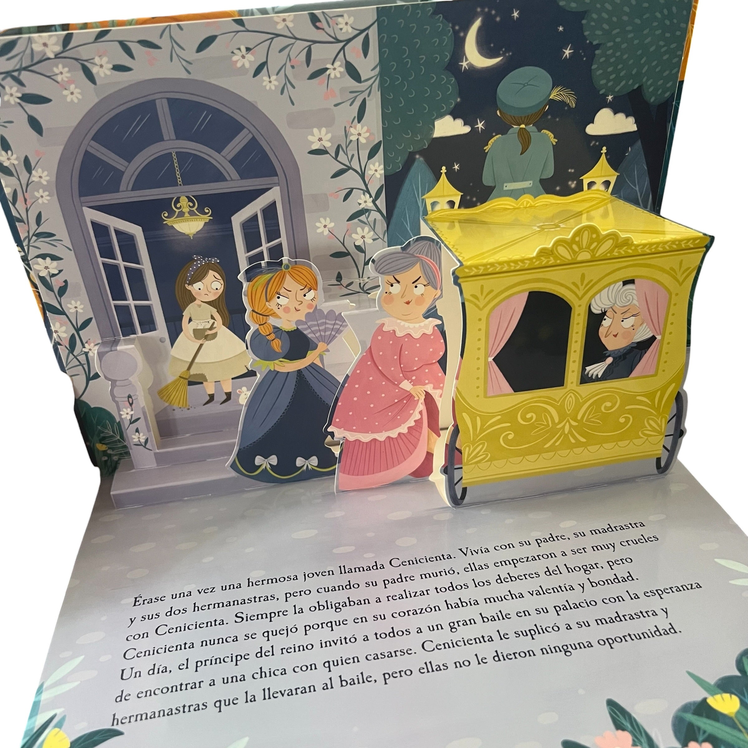 Libro pop up La Cenicienta