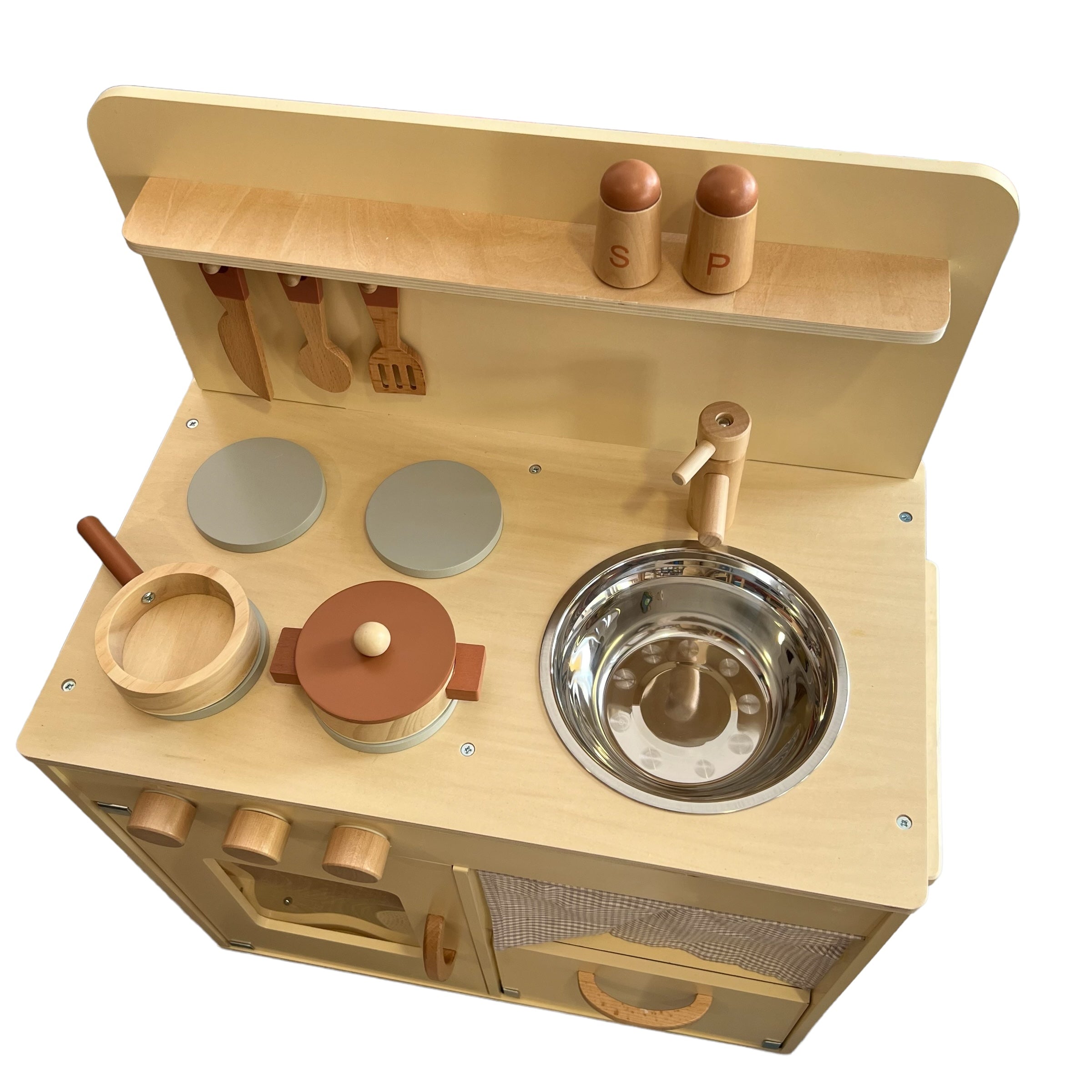 COCINA CLÁSICA BEIGE - TOOKY TOY