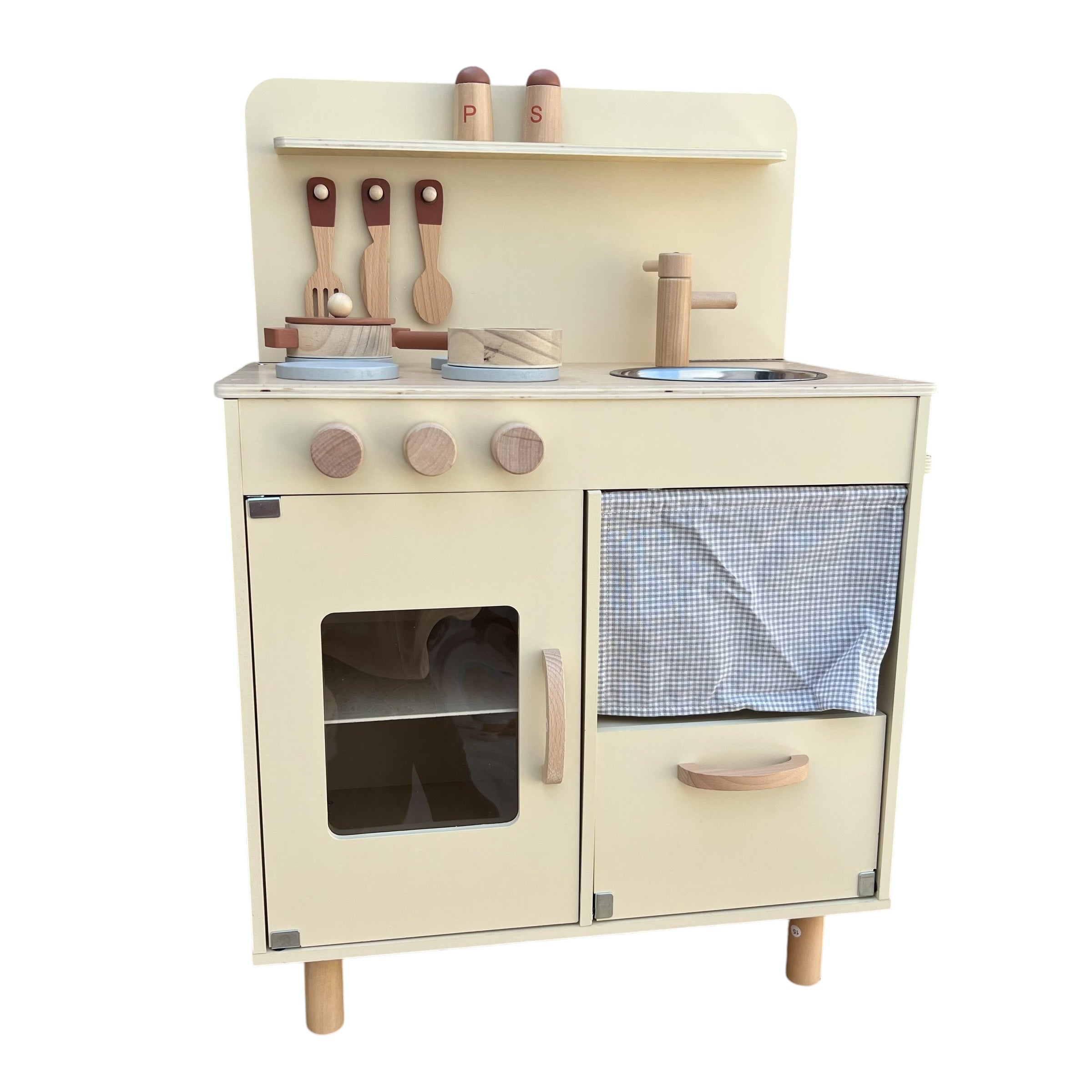 COCINA CLÁSICA BEIGE - TOOKY TOY