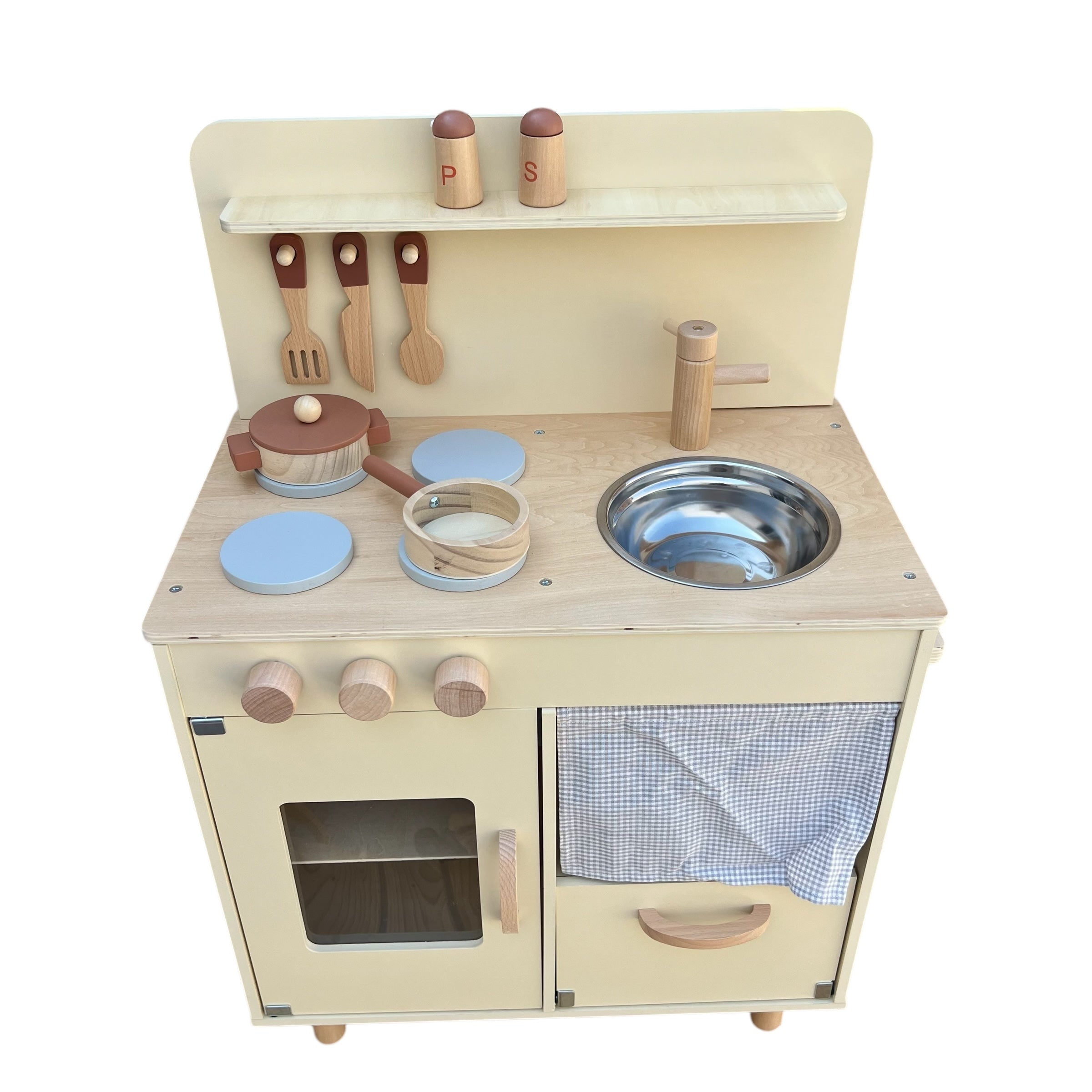 COCINA CLÁSICA BEIGE - TOOKY TOY