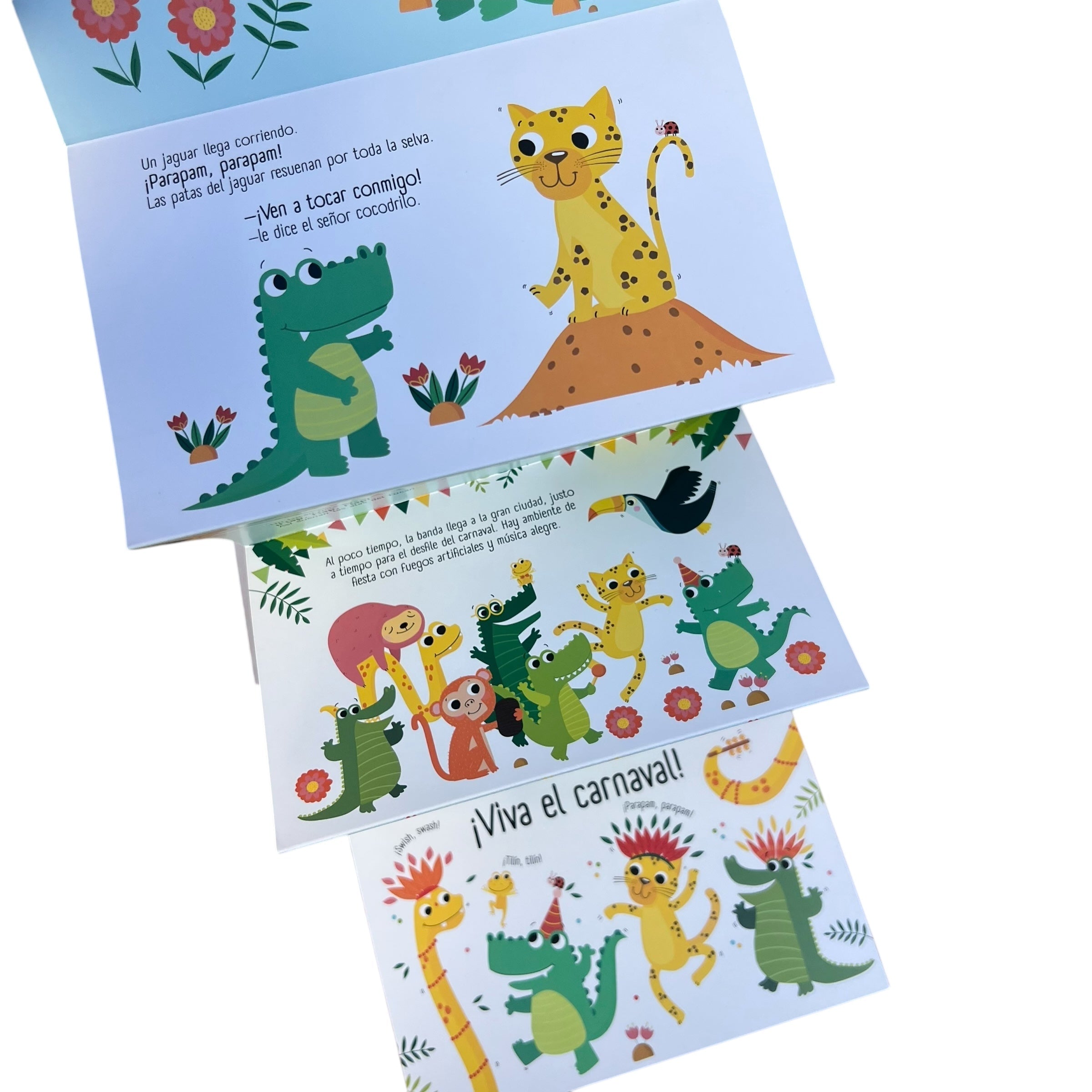 Cuento Mirame crecer! LOS AMIGOS MUSICALES DEL SEÑOR COCODRILO