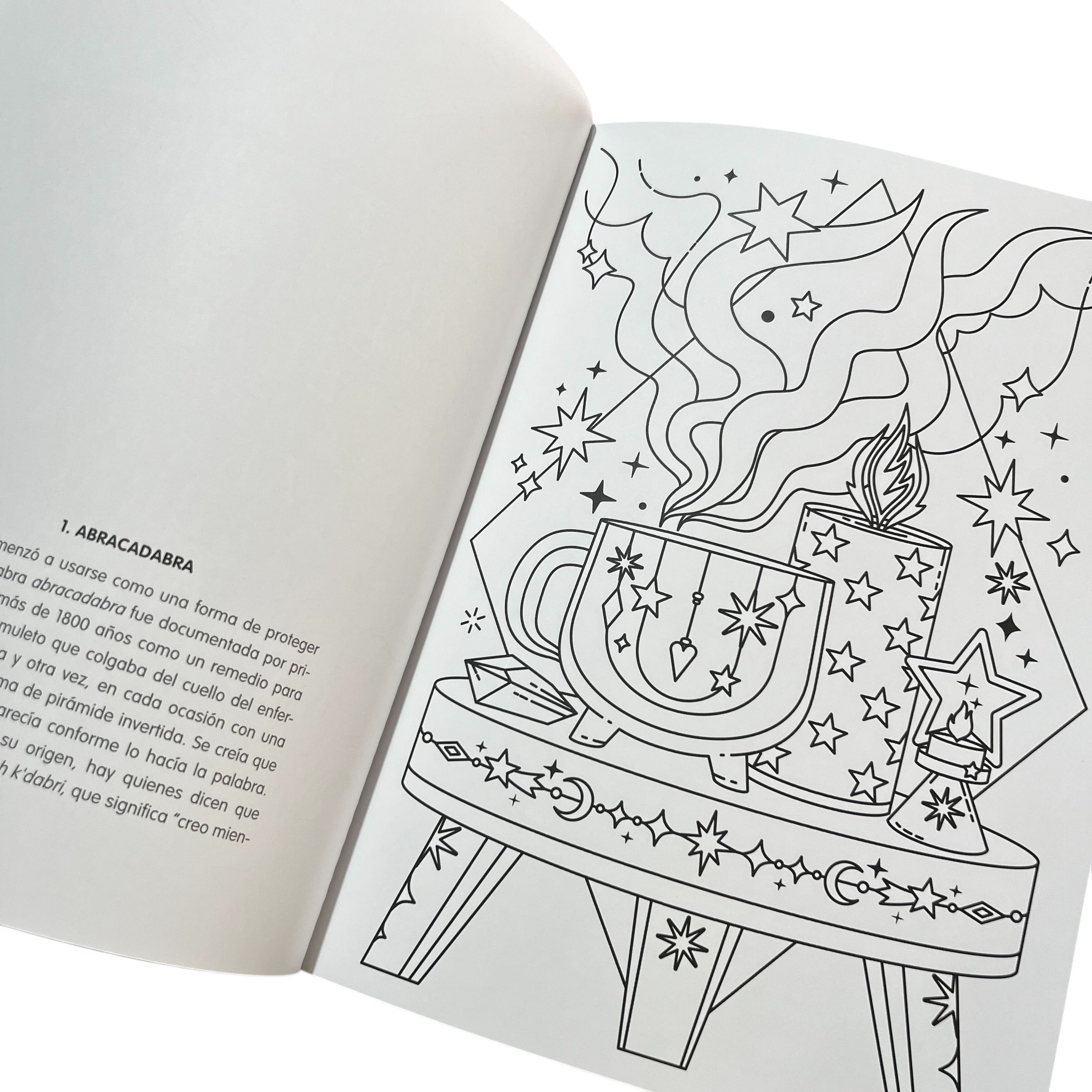 Libro para colorear - #Coloreanding Abracadabra