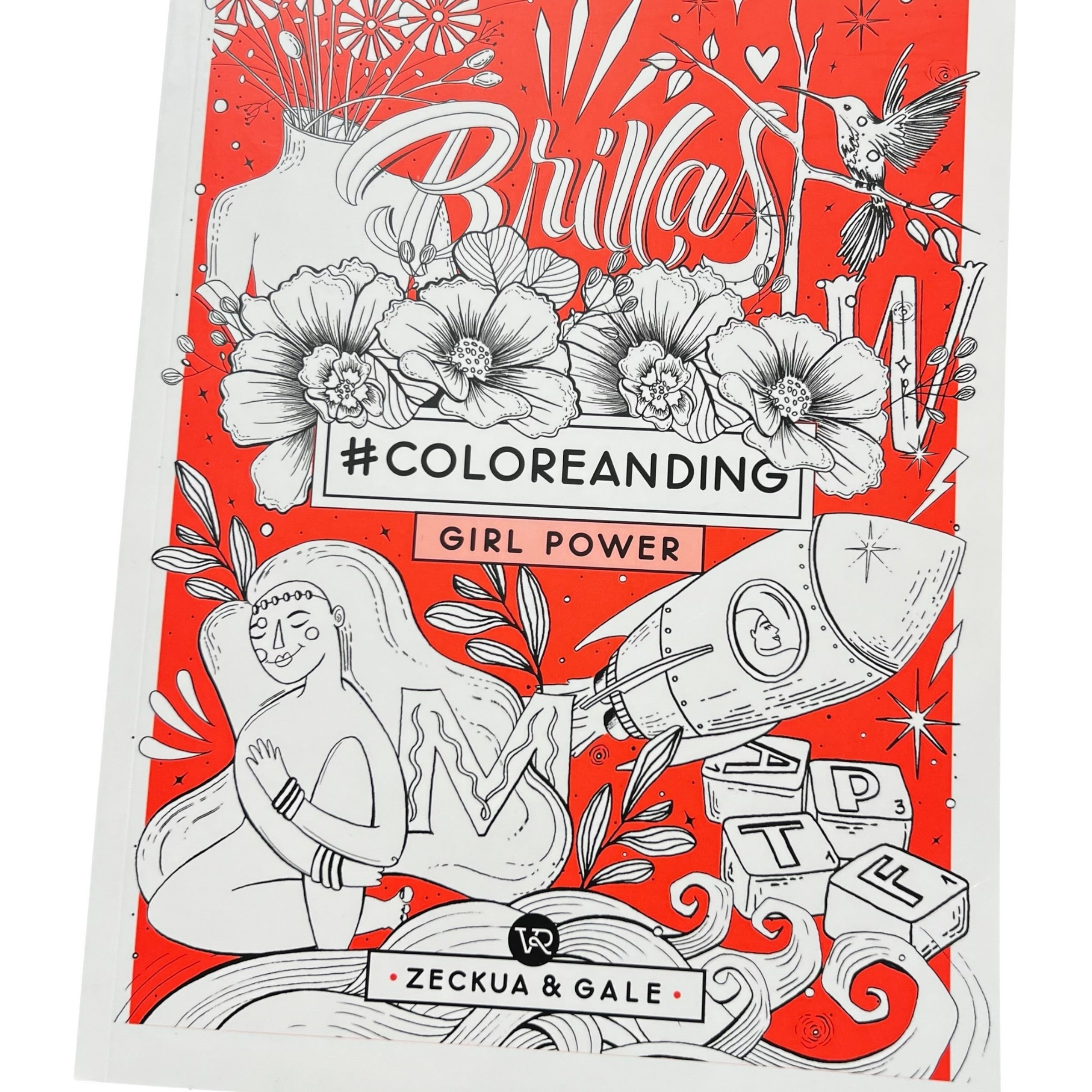 Libro para colorear - #Coloreanding Girl Power