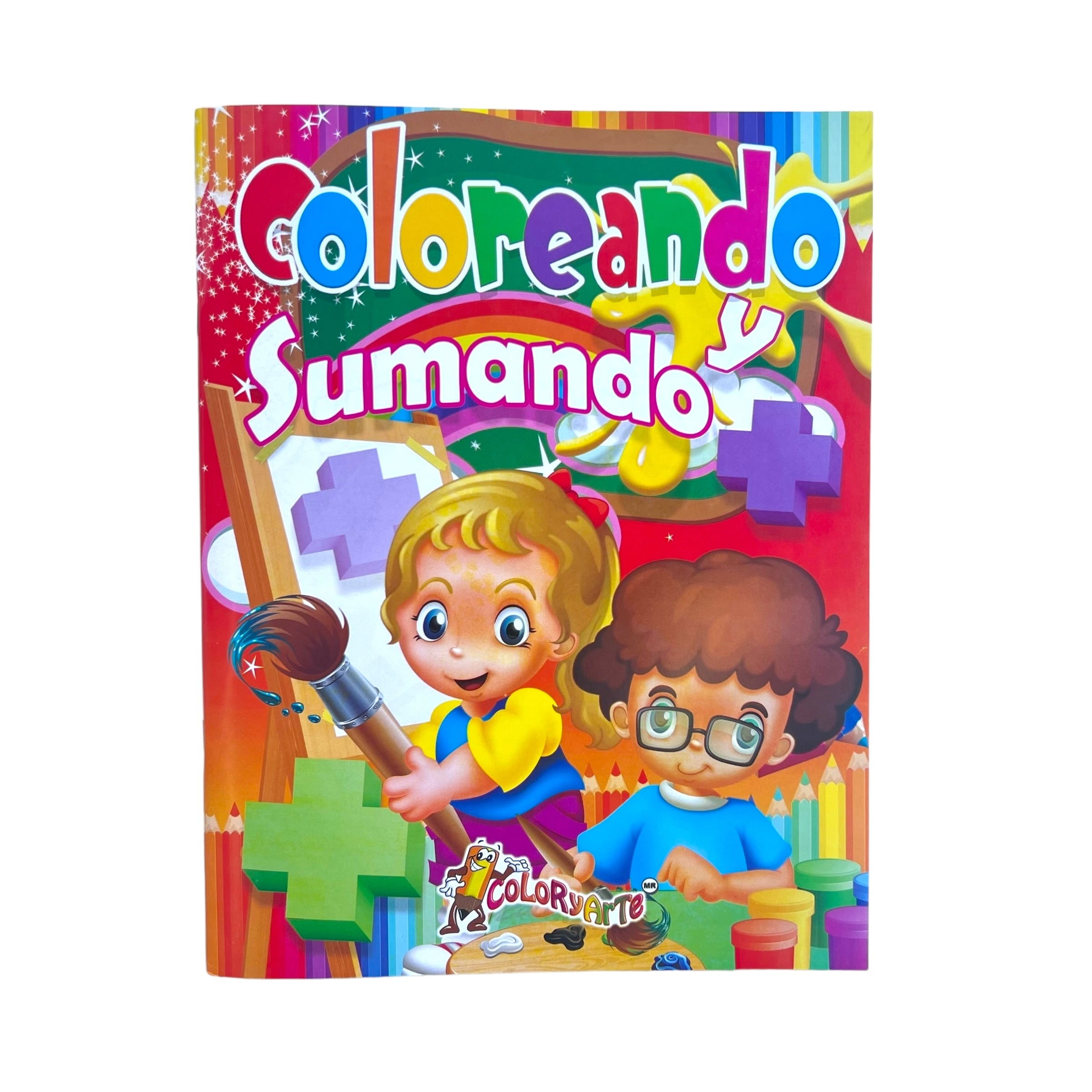 Libro Coloreando y sumando