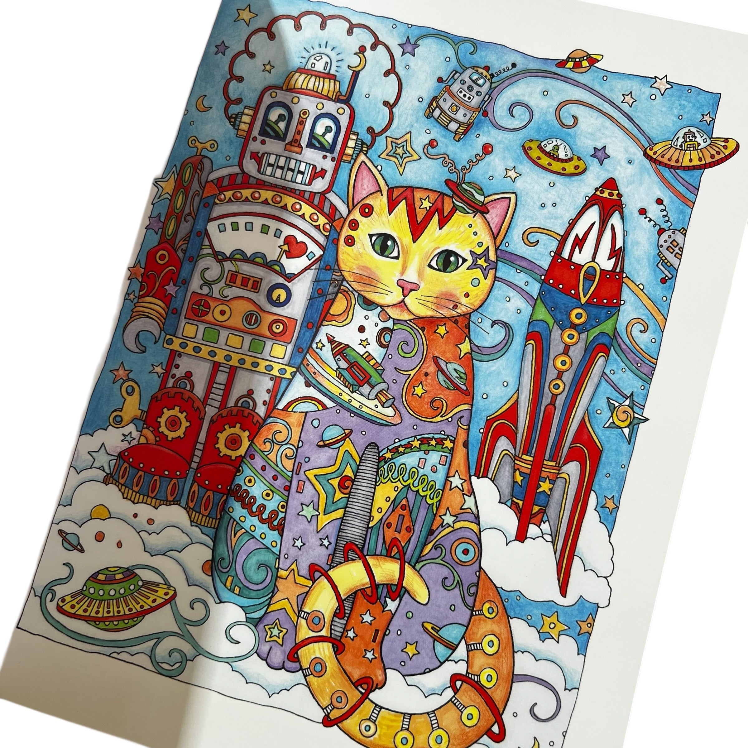 Arte para colorear - Gatos