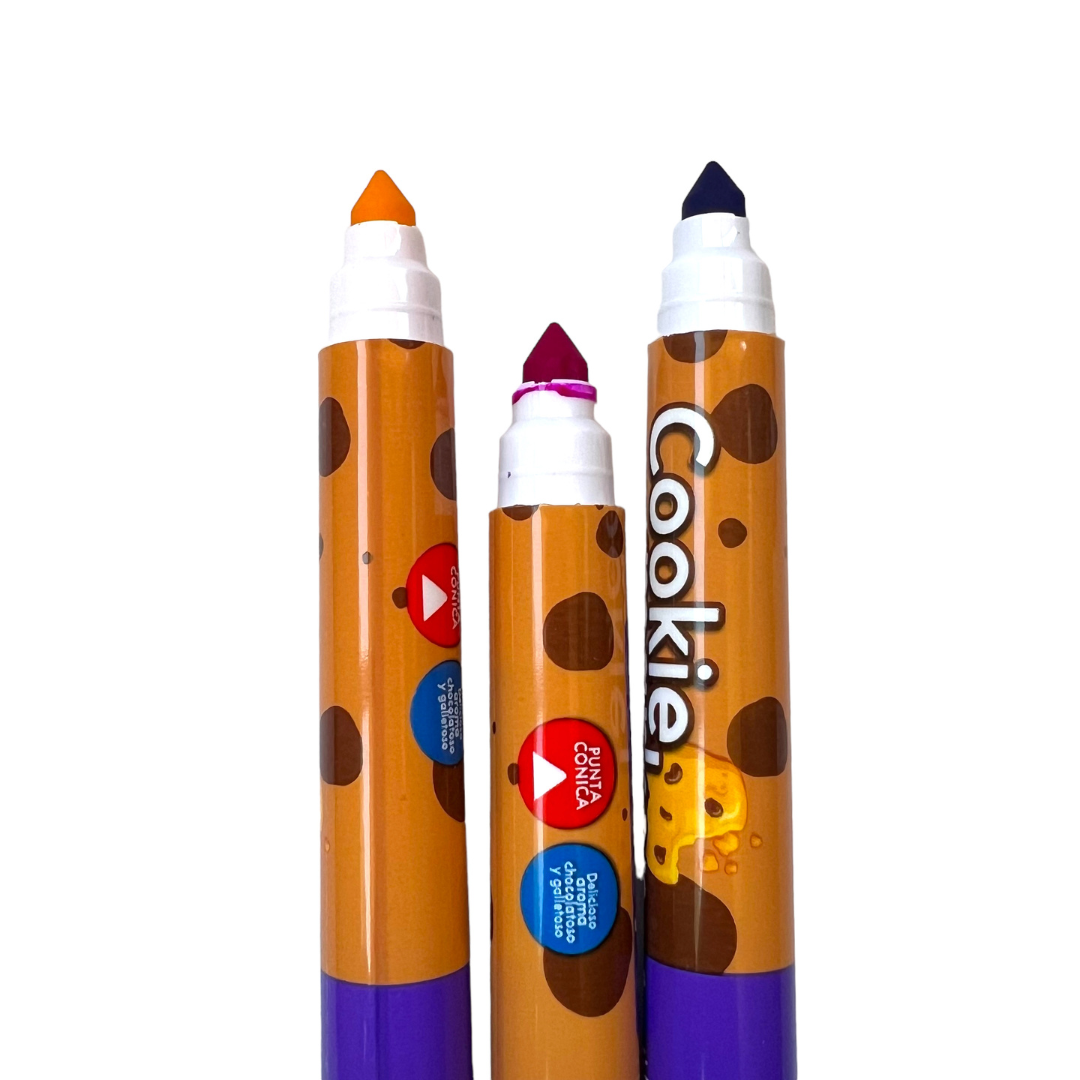 Marcadores Cookie Marker  - Aroma de Galletas INDRA