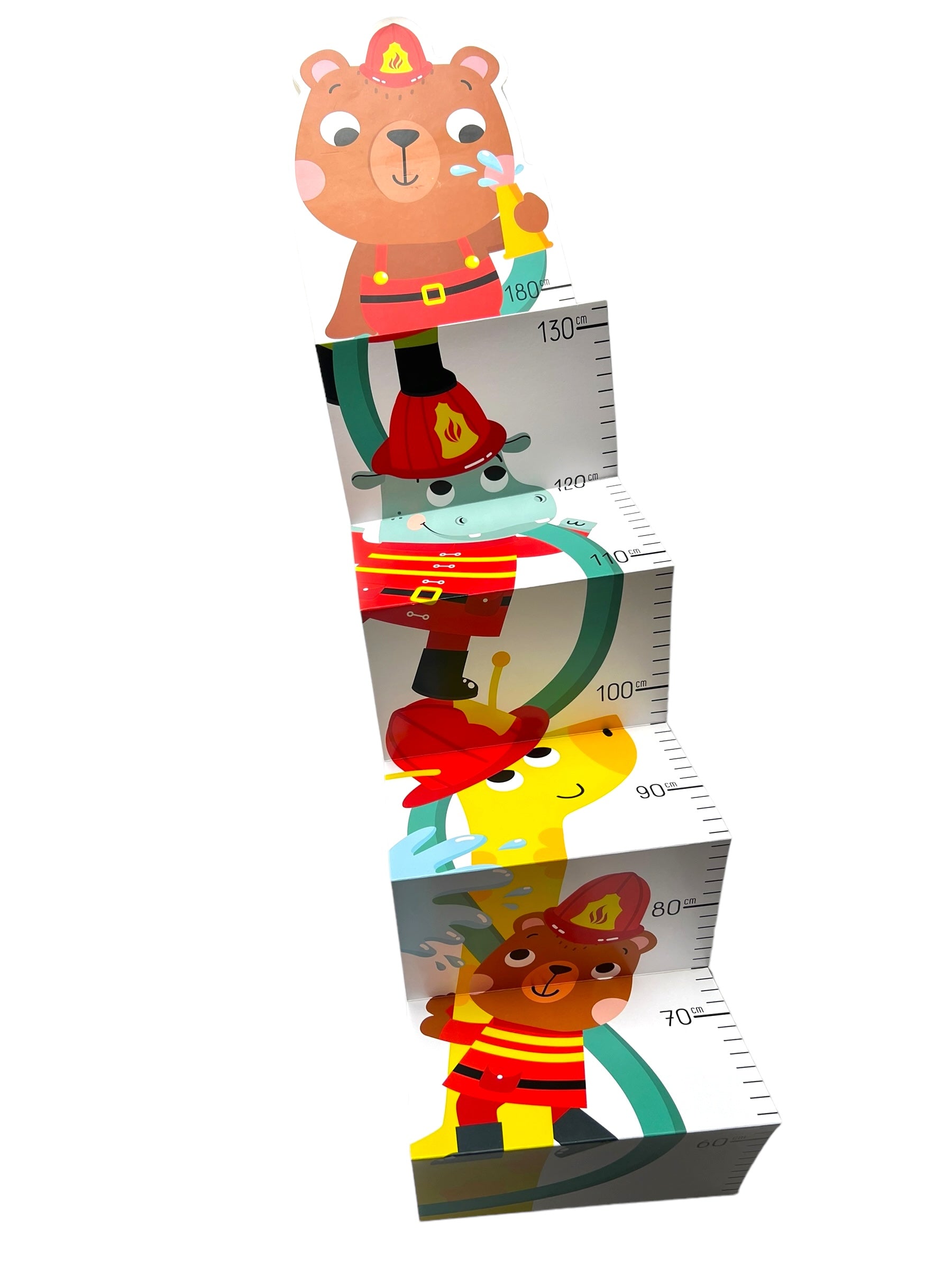 Cuento Mirame crecer! El oso quiere ser bombero - Crecigrama