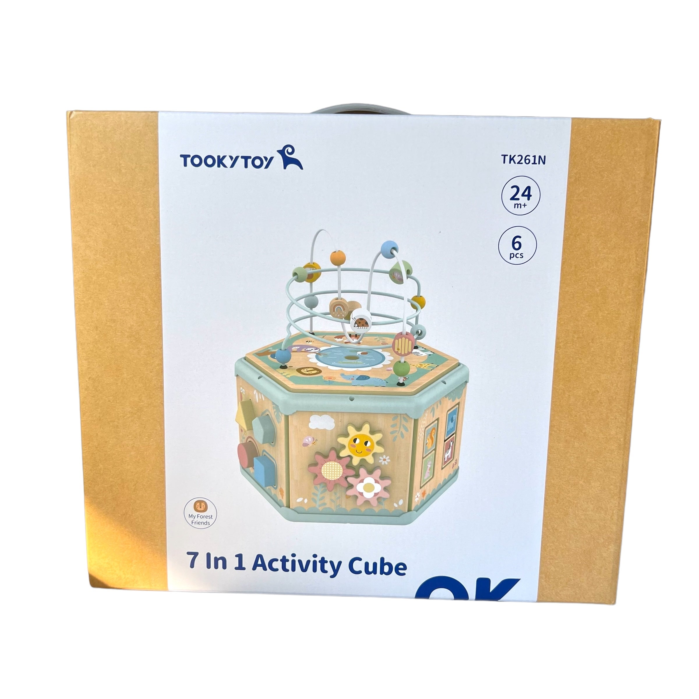 CUBO DE ACTIVIDADES 7 EN 1 - TOOKY TOY