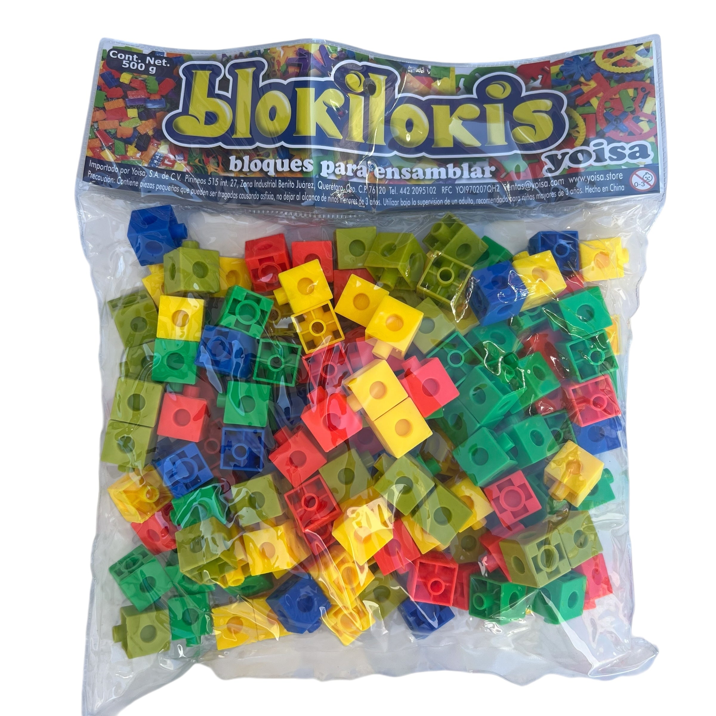 Material de ensamble - Cubos conectables