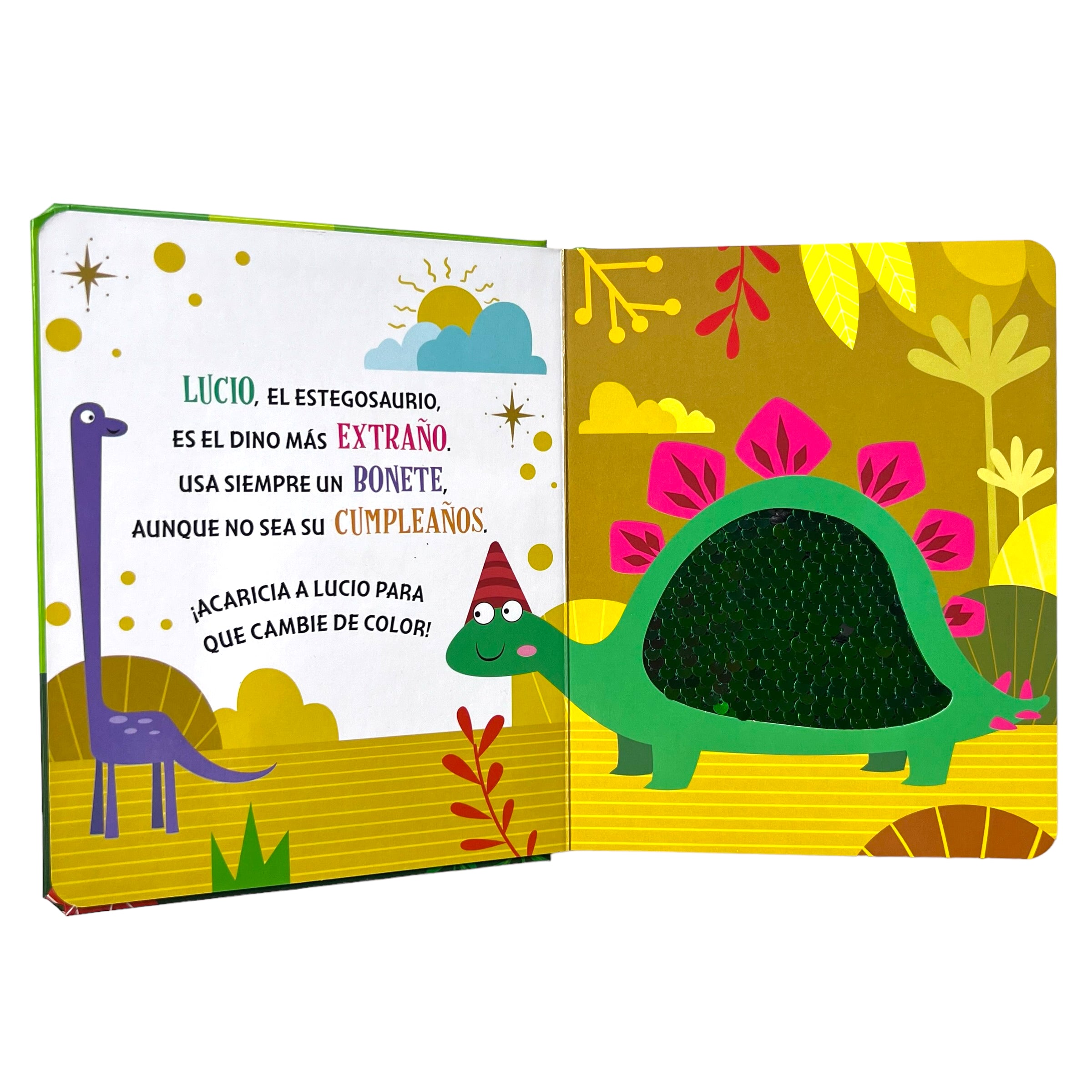 Destellos Fantásticos - Libros de Texturas con Lentejuelas