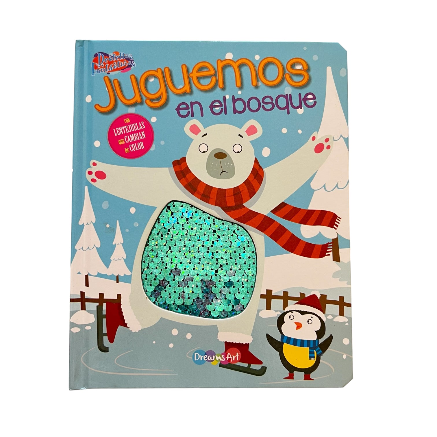 Destellos Fantásticos - Libros de Texturas con Lentejuelas