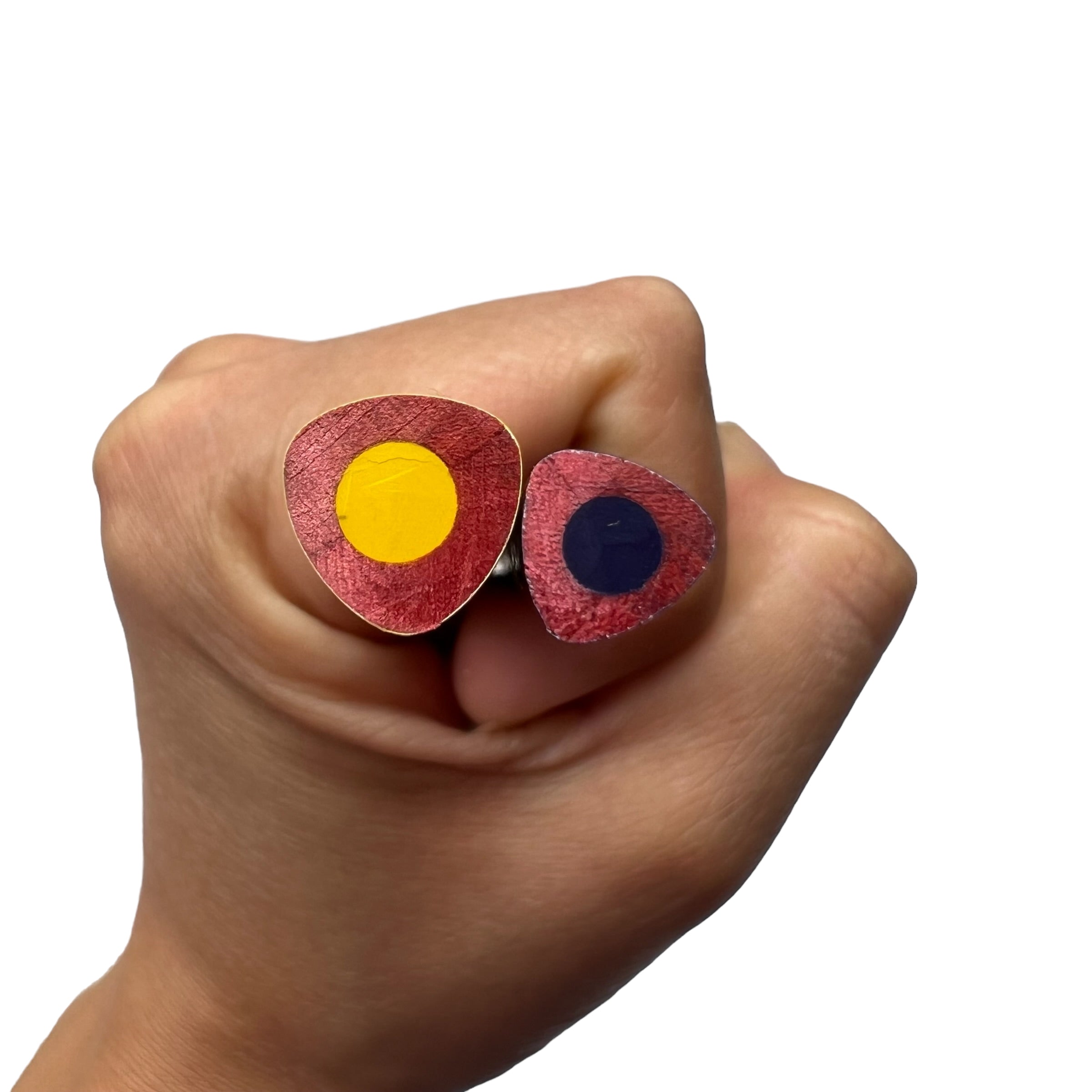 Colores JUMBO Triangulares  12 piezas ColorFun Indra